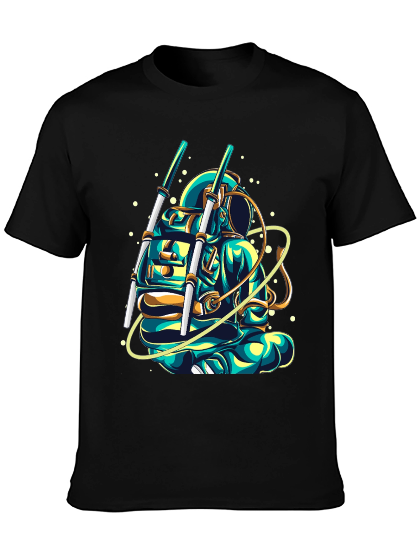 Astronaut Graphic T-Shirt - Cool Space Design