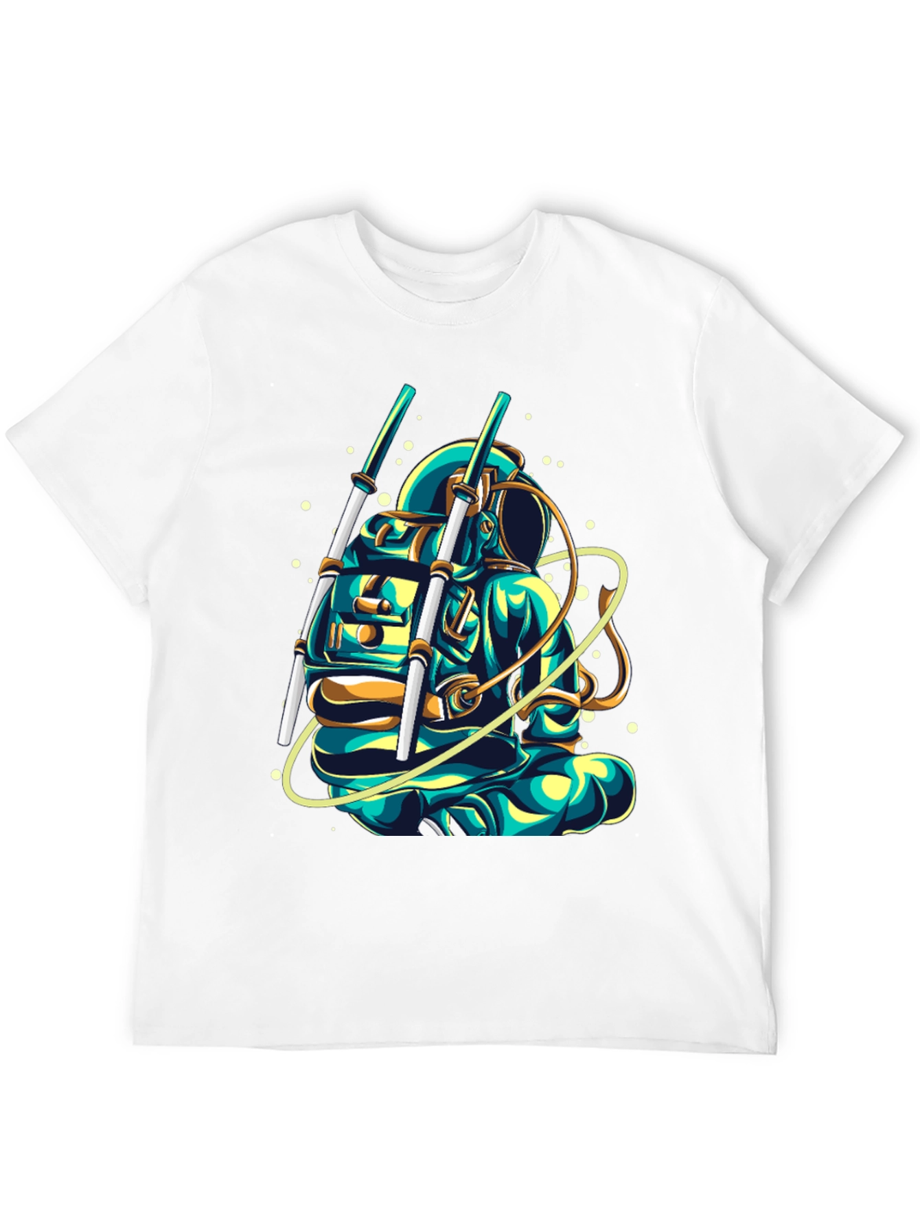 Astronaut Graphic T-Shirt - Cool Space Design
