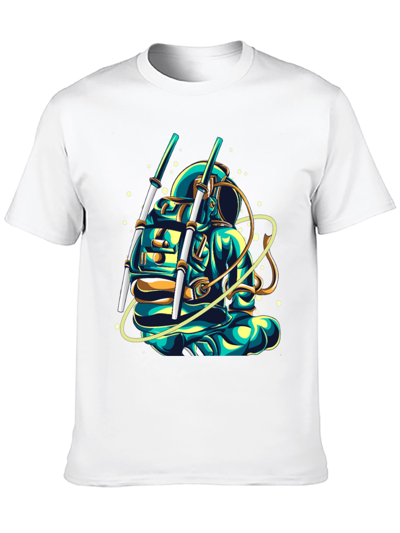 Astronaut Graphic T-Shirt - Cool Space Design