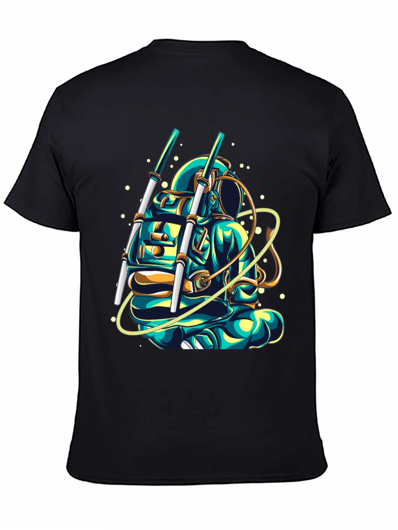 Astronaut Graphic T-Shirt - Cool Space Design