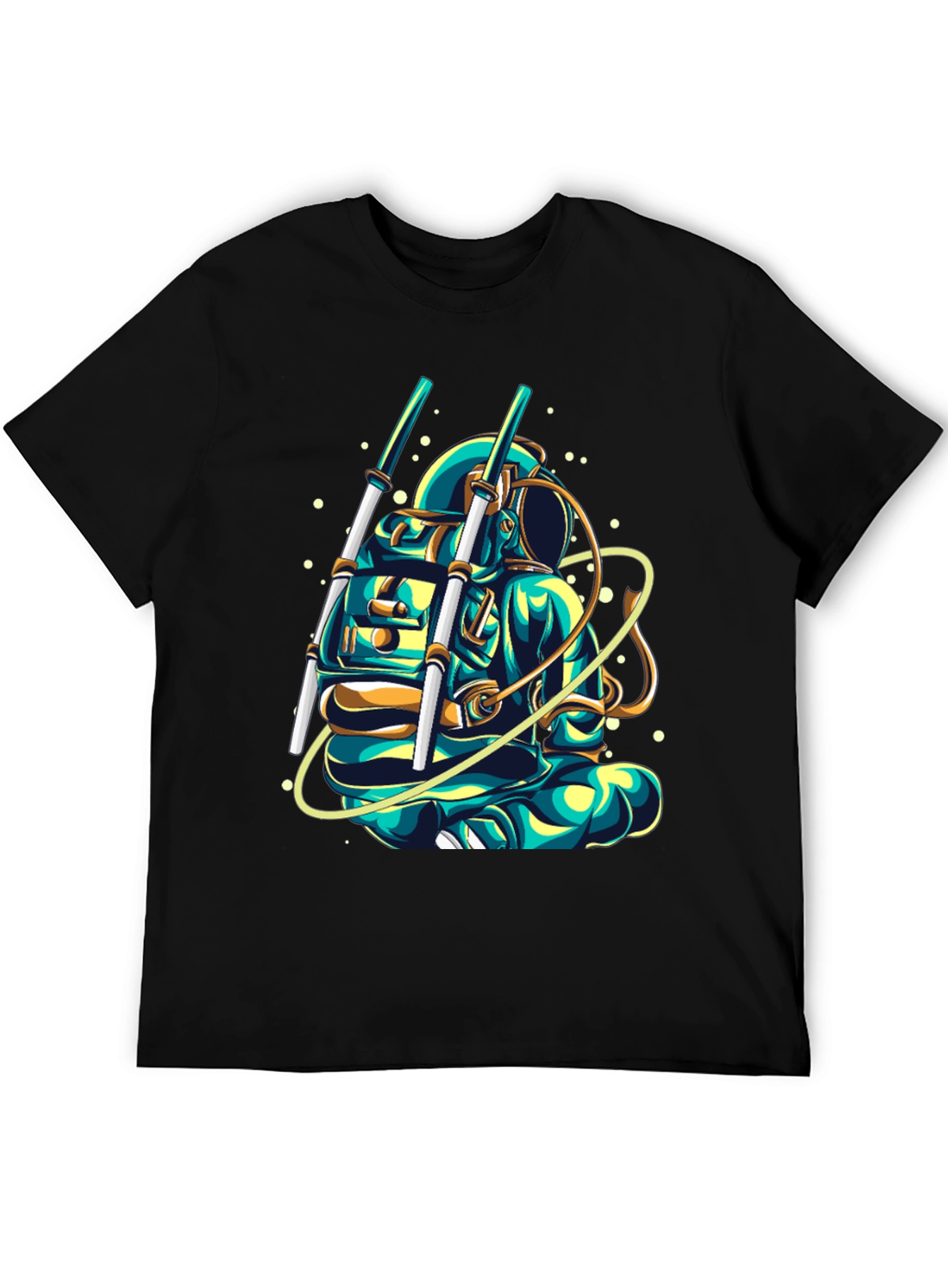 Astronaut Graphic T-Shirt - Cool Space Design