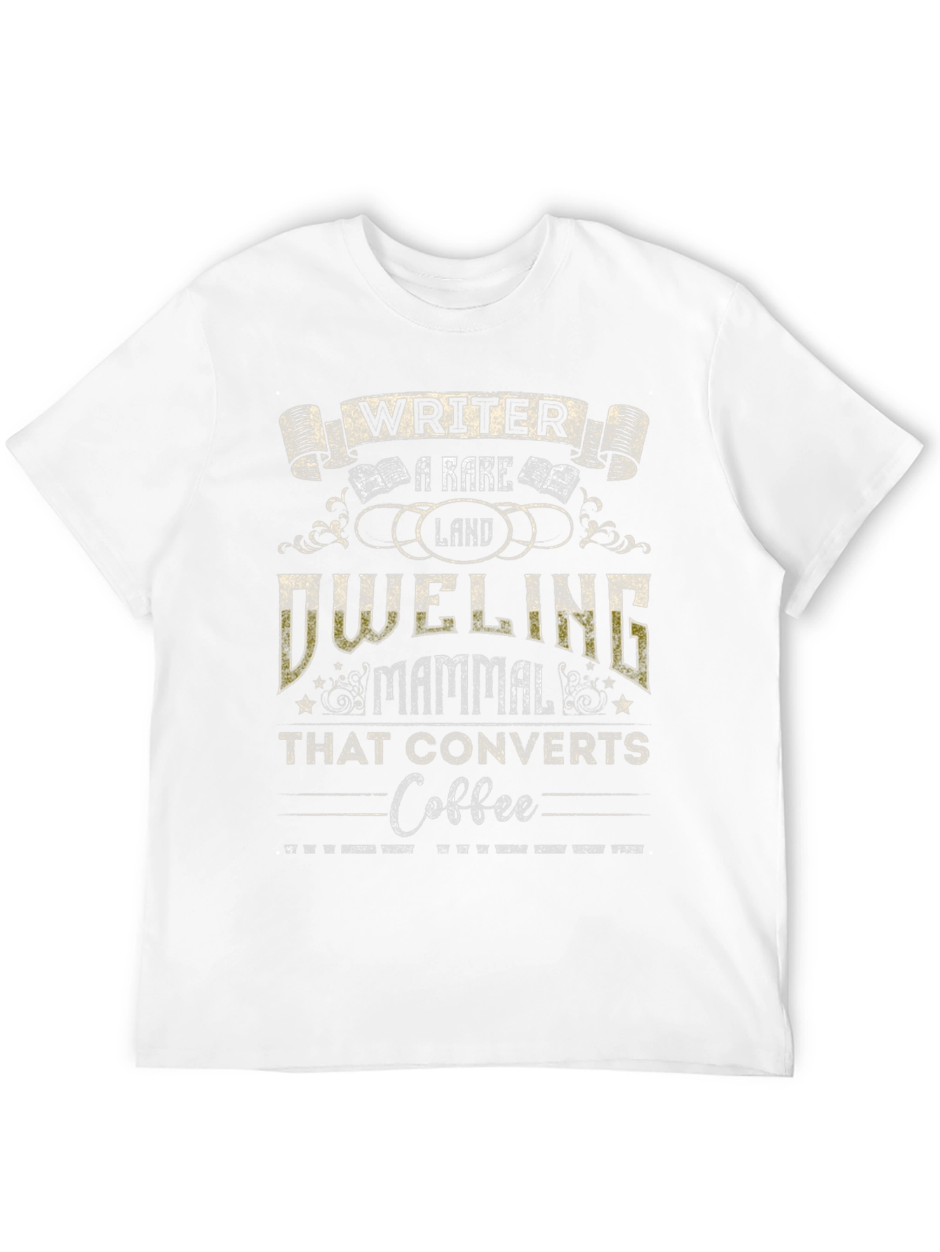 Writer Coffee Convert T-Shirt