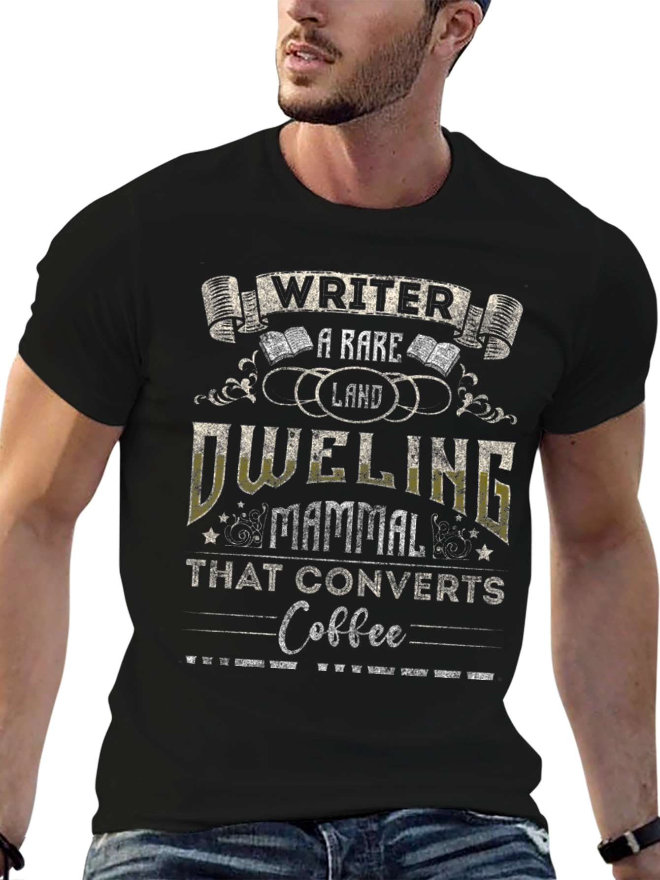 Writer Coffee Convert T-Shirt