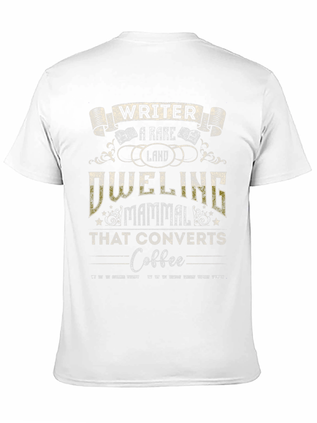 Writer Coffee Convert T-Shirt
