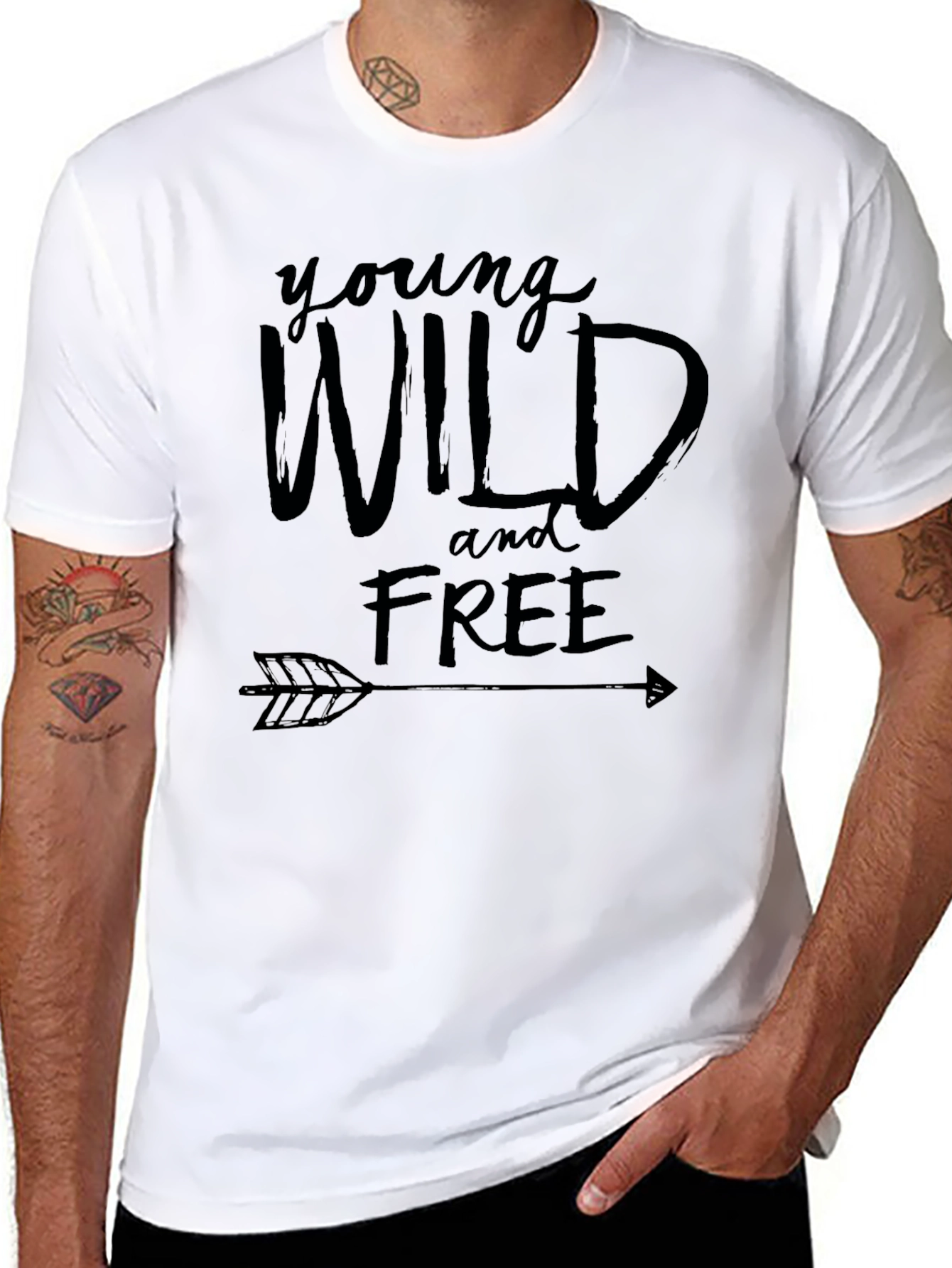 Young Wild & Free Graphic Tee - Unisex