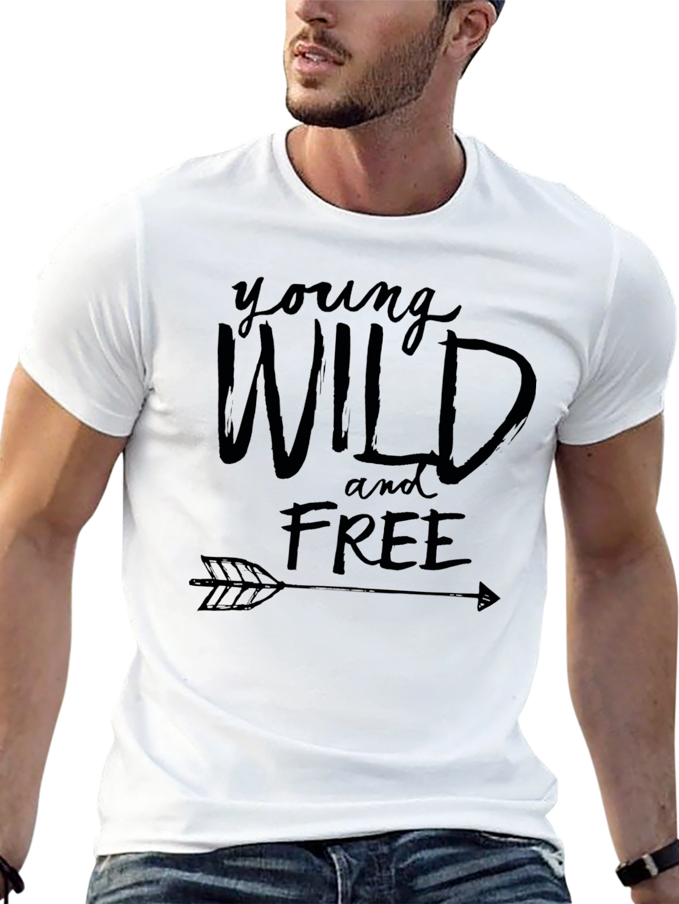 Young Wild & Free Graphic Tee - Unisex