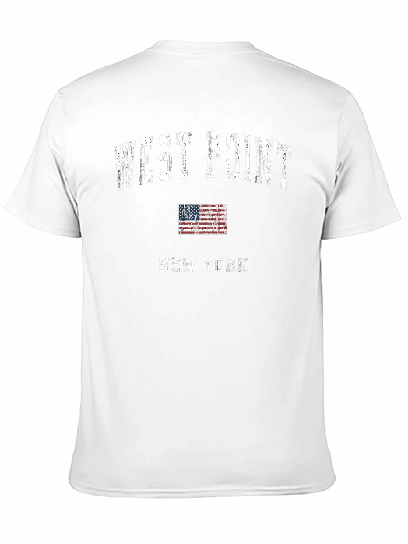 West Point New York T-Shirt USA Flag
