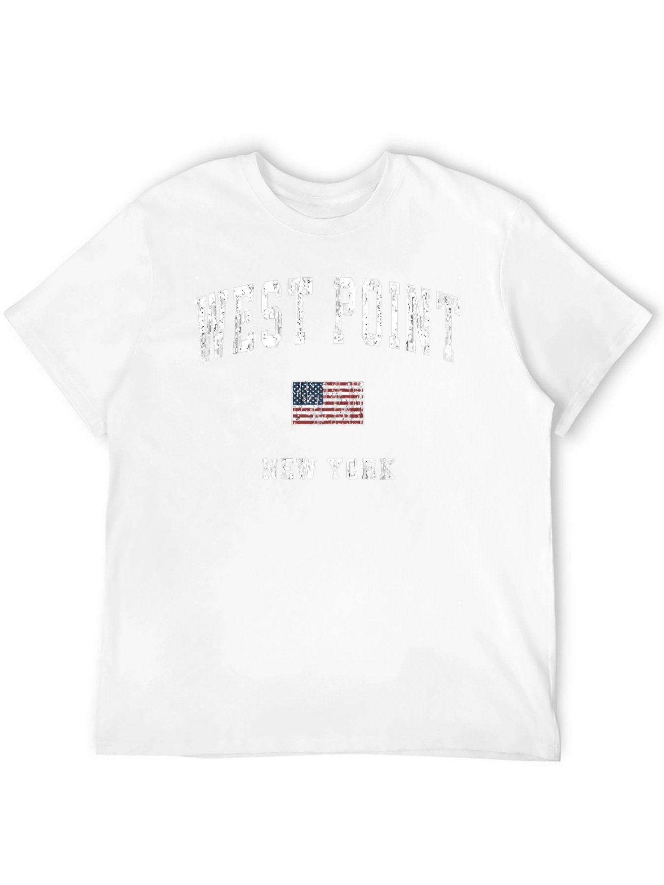 West Point New York T-Shirt USA Flag