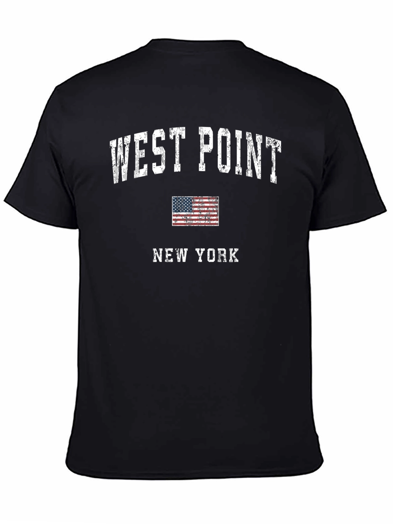 West Point New York T-Shirt USA Flag