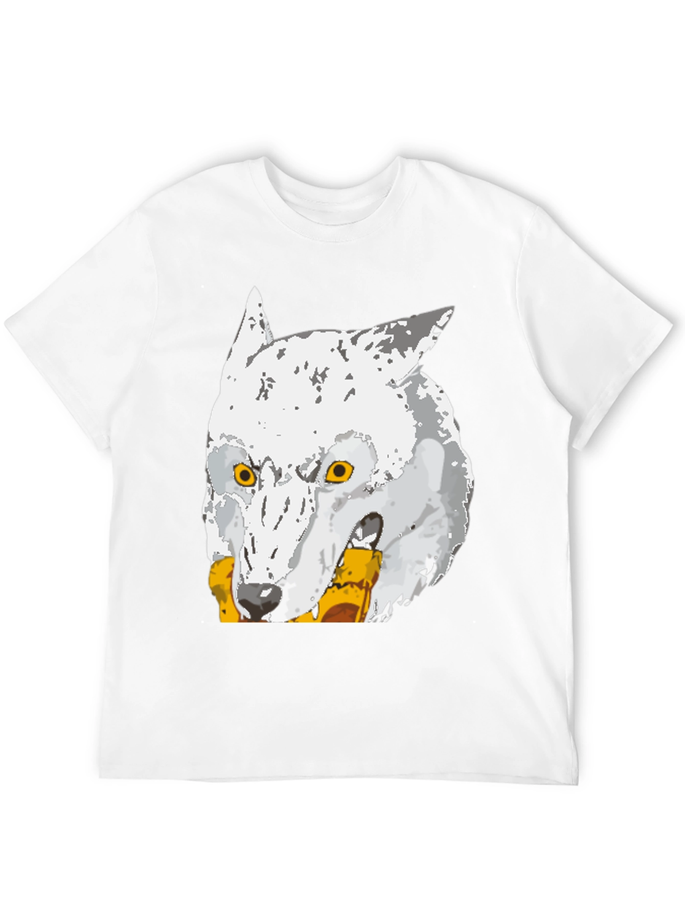 Wolf Graphic Tee - Mens Black T-Shirt