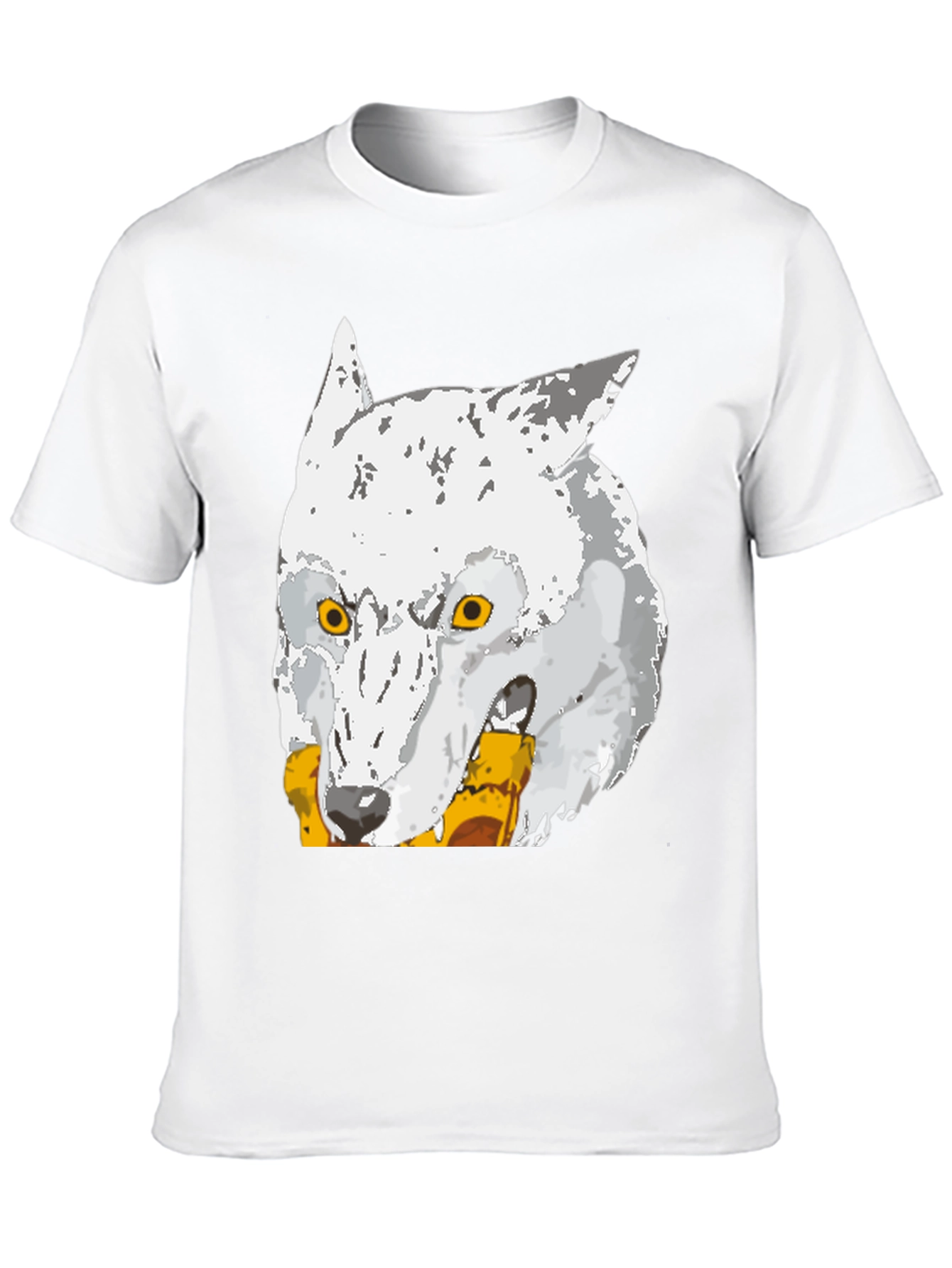 Wolf Graphic Tee - Mens Black T-Shirt