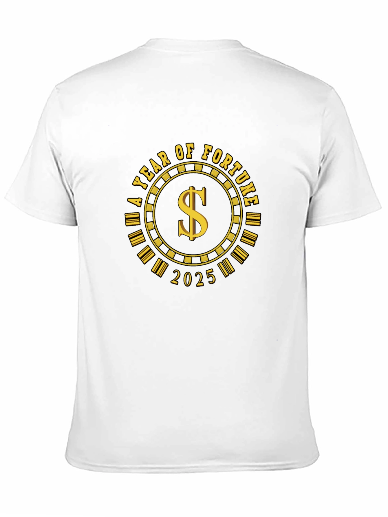 Year of Fortune 2025 Black T-Shirt