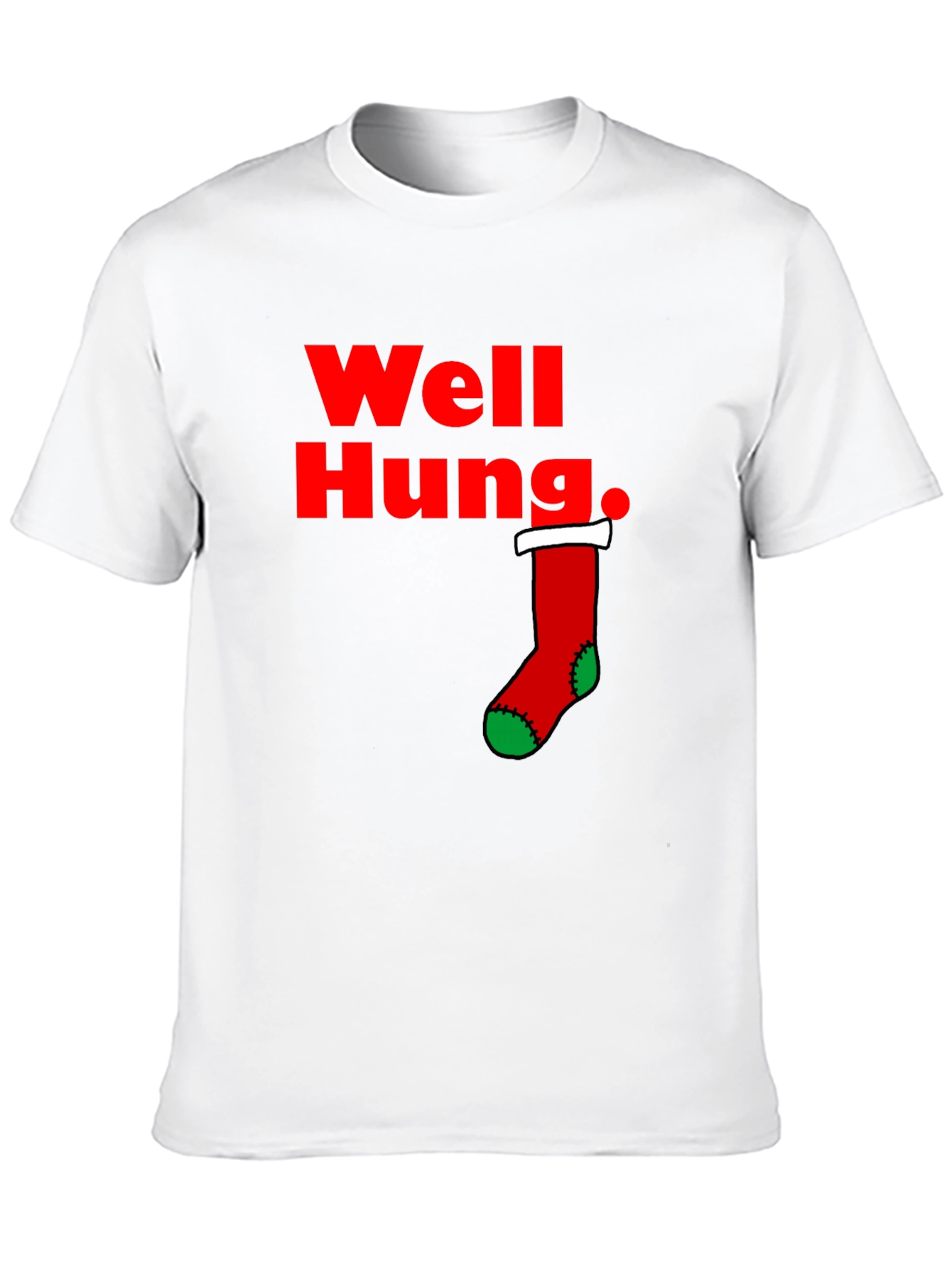 Well Hung Christmas T-Shirt