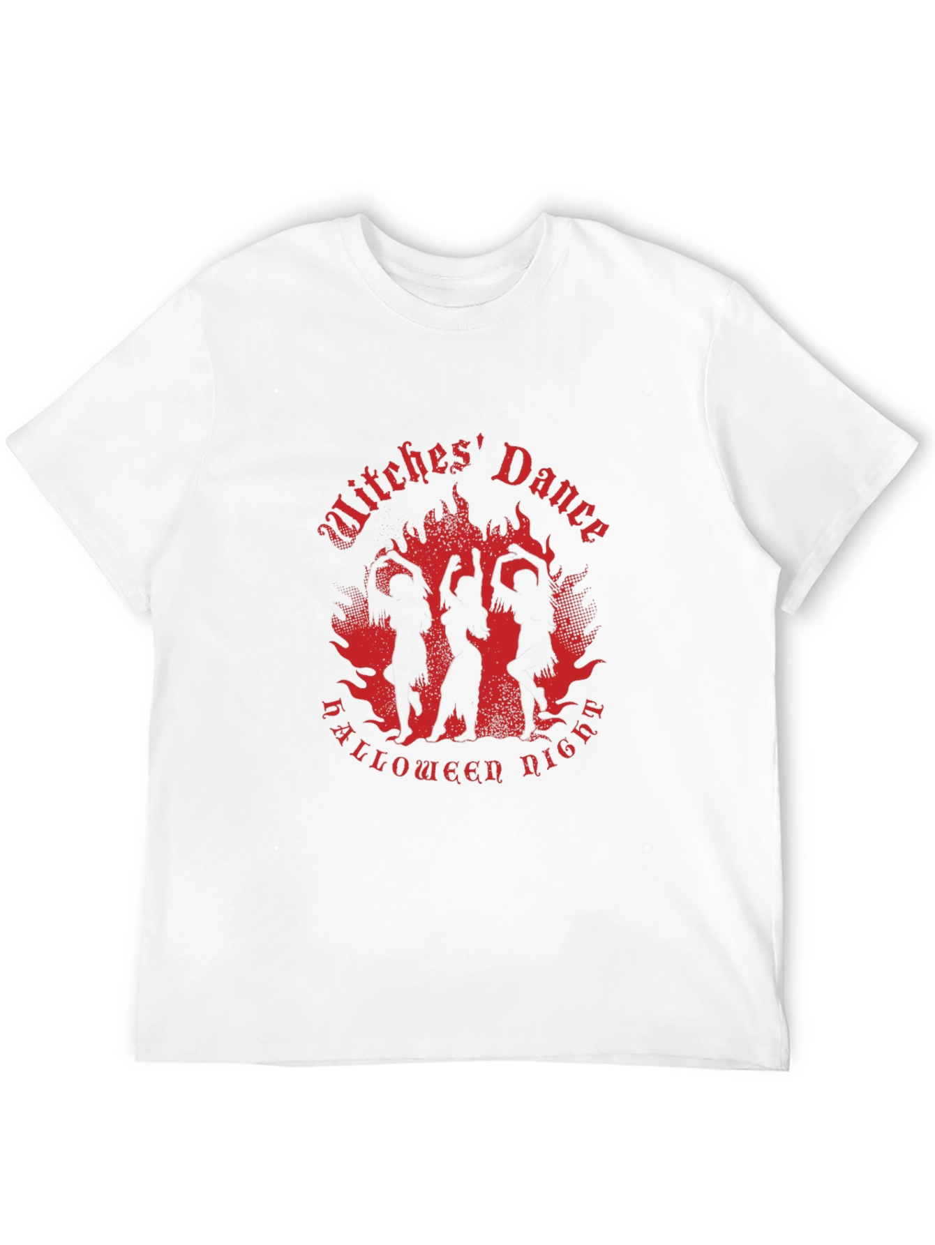 Witches Dance Halloween Night Black T-Shirt