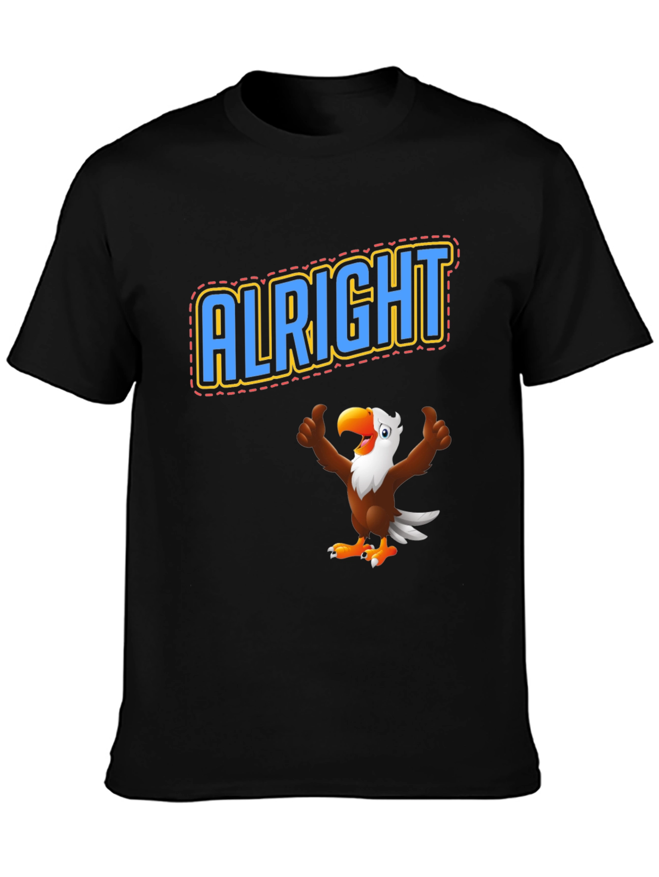 Alright Eagle Graphic T-Shirt