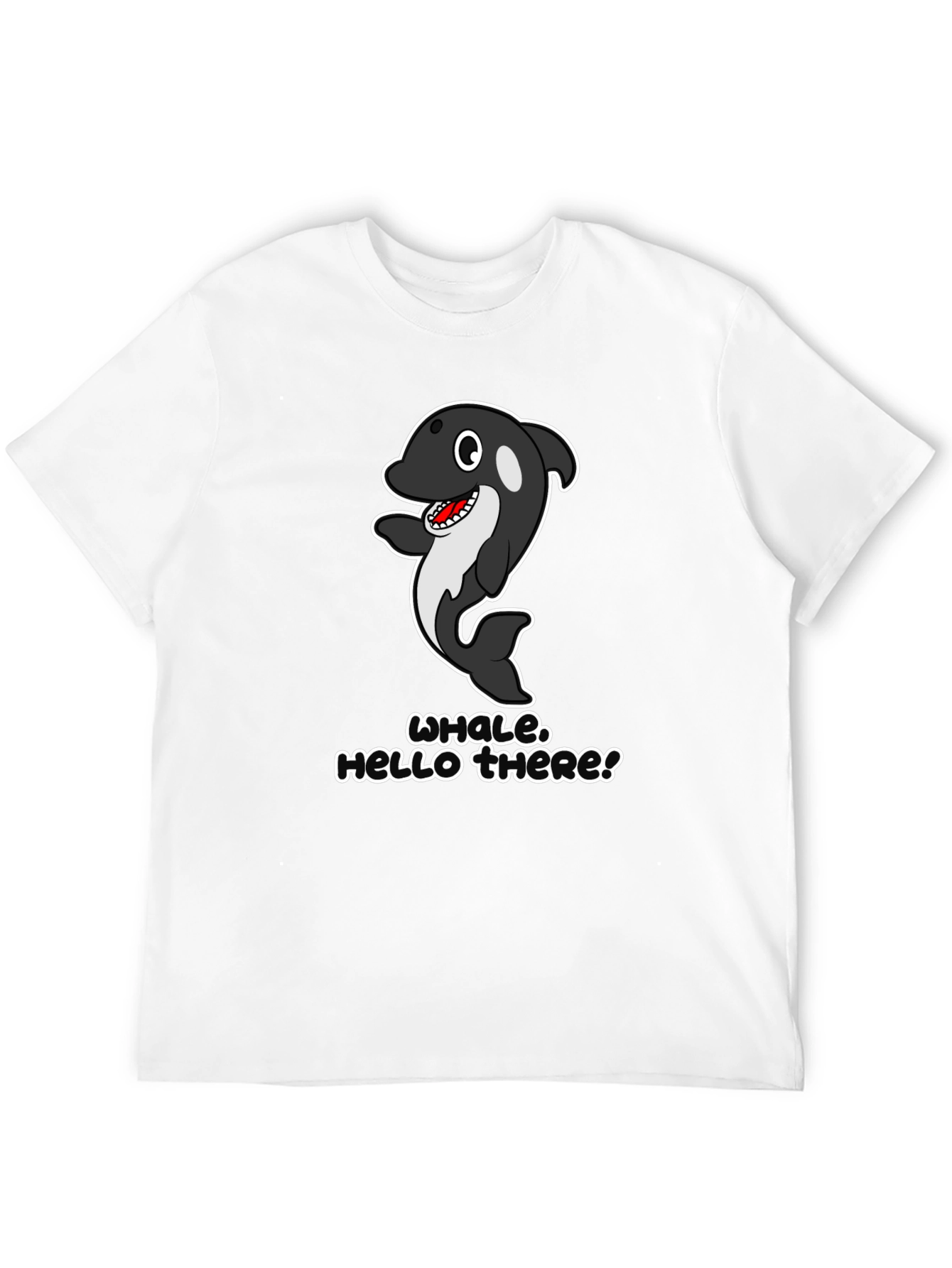Whale Hello There! Graphic T-Shirt