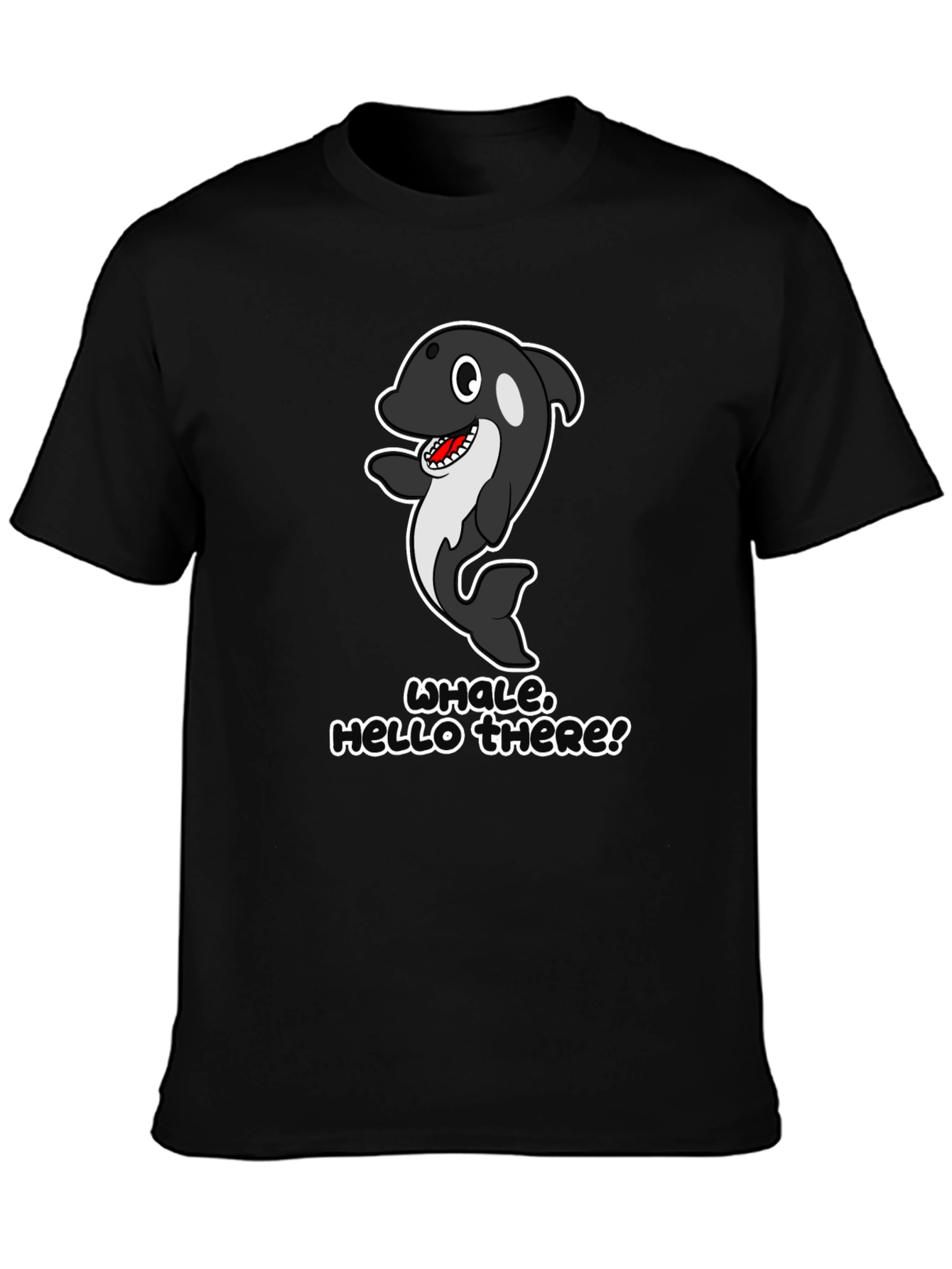 Whale Hello There! Graphic T-Shirt