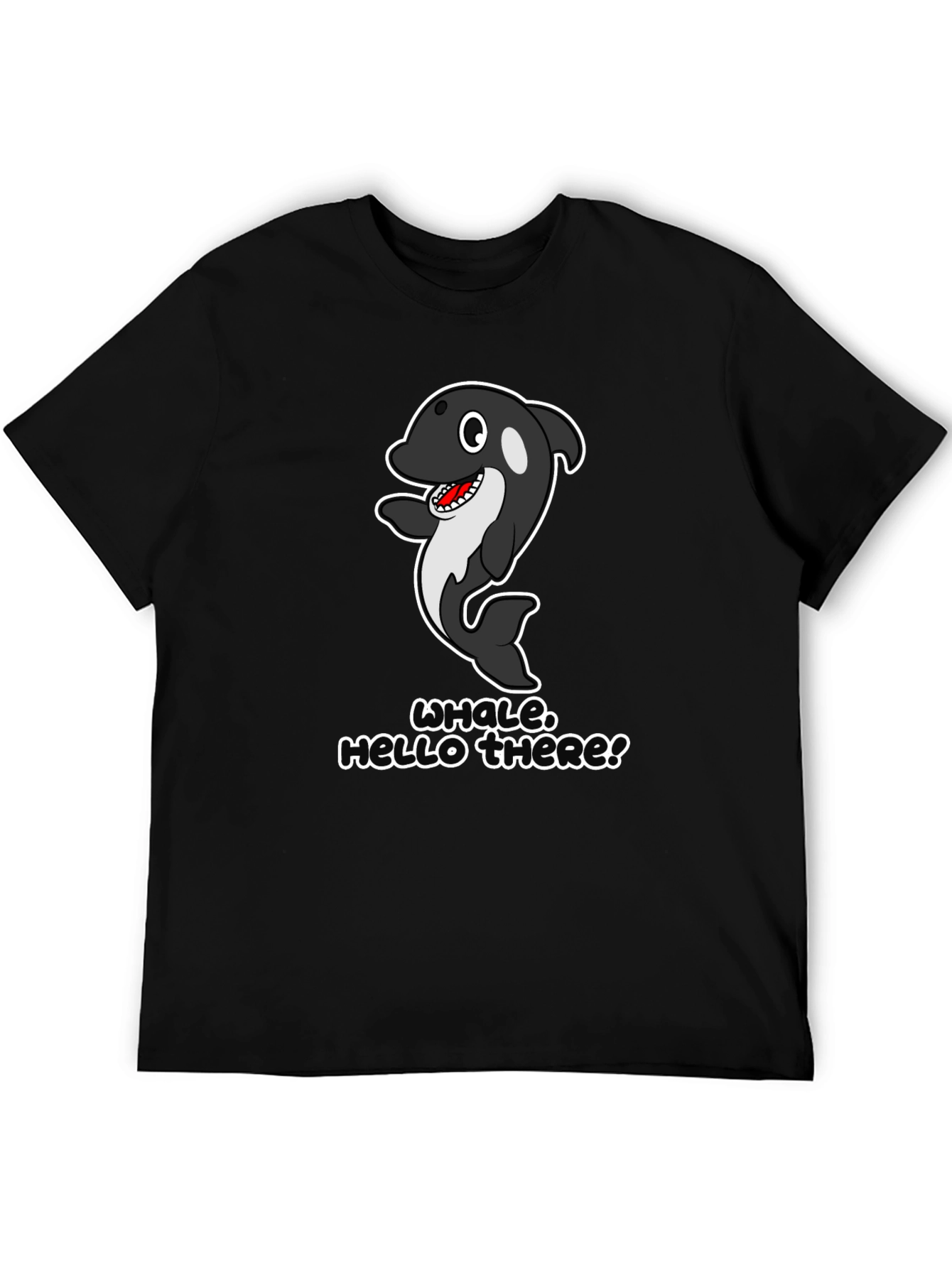 Whale Hello There! Graphic T-Shirt