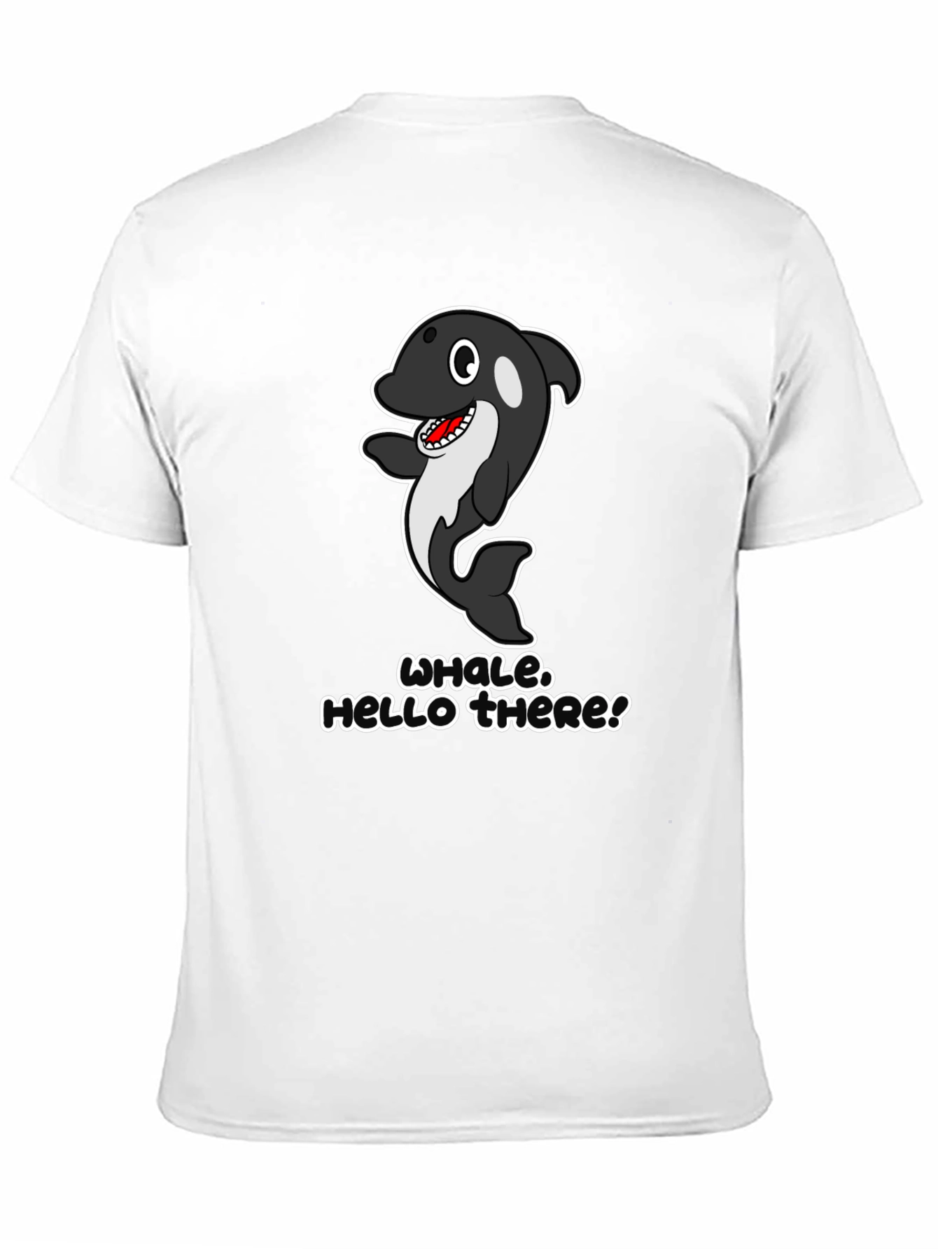 Whale Hello There! Graphic T-Shirt