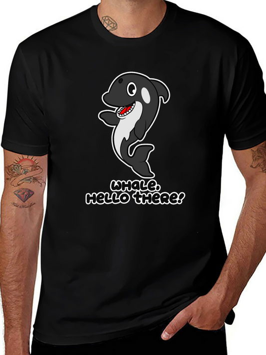 Whale Hello There! Graphic T-Shirt