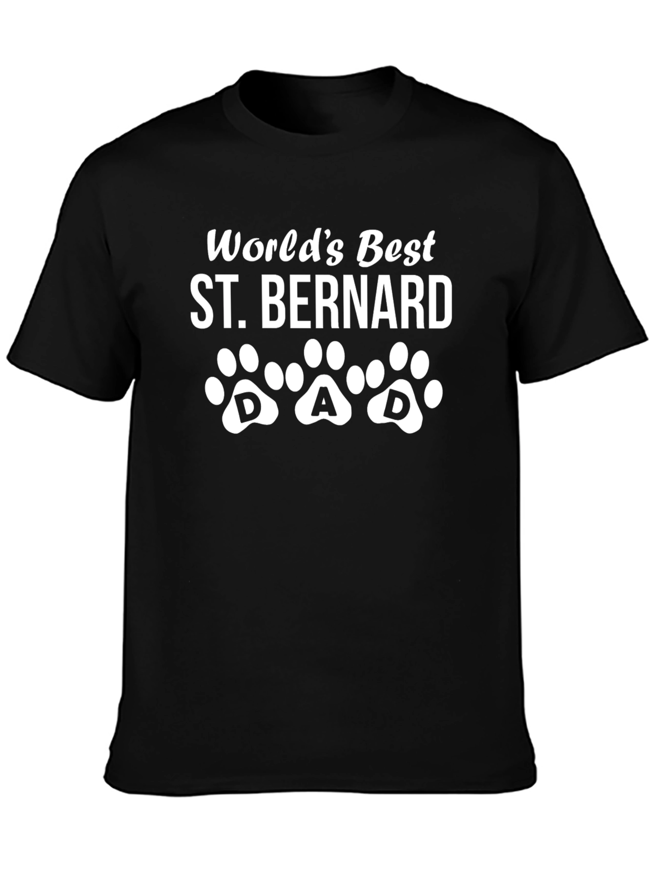 Worlds Best St. Bernard Dad T-Shirt