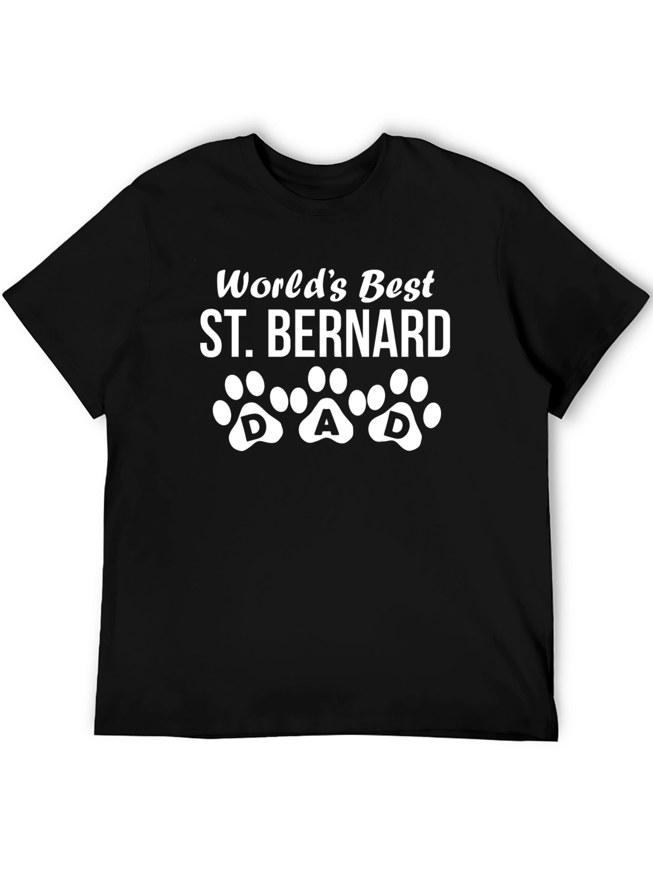 Worlds Best St. Bernard Dad T-Shirt