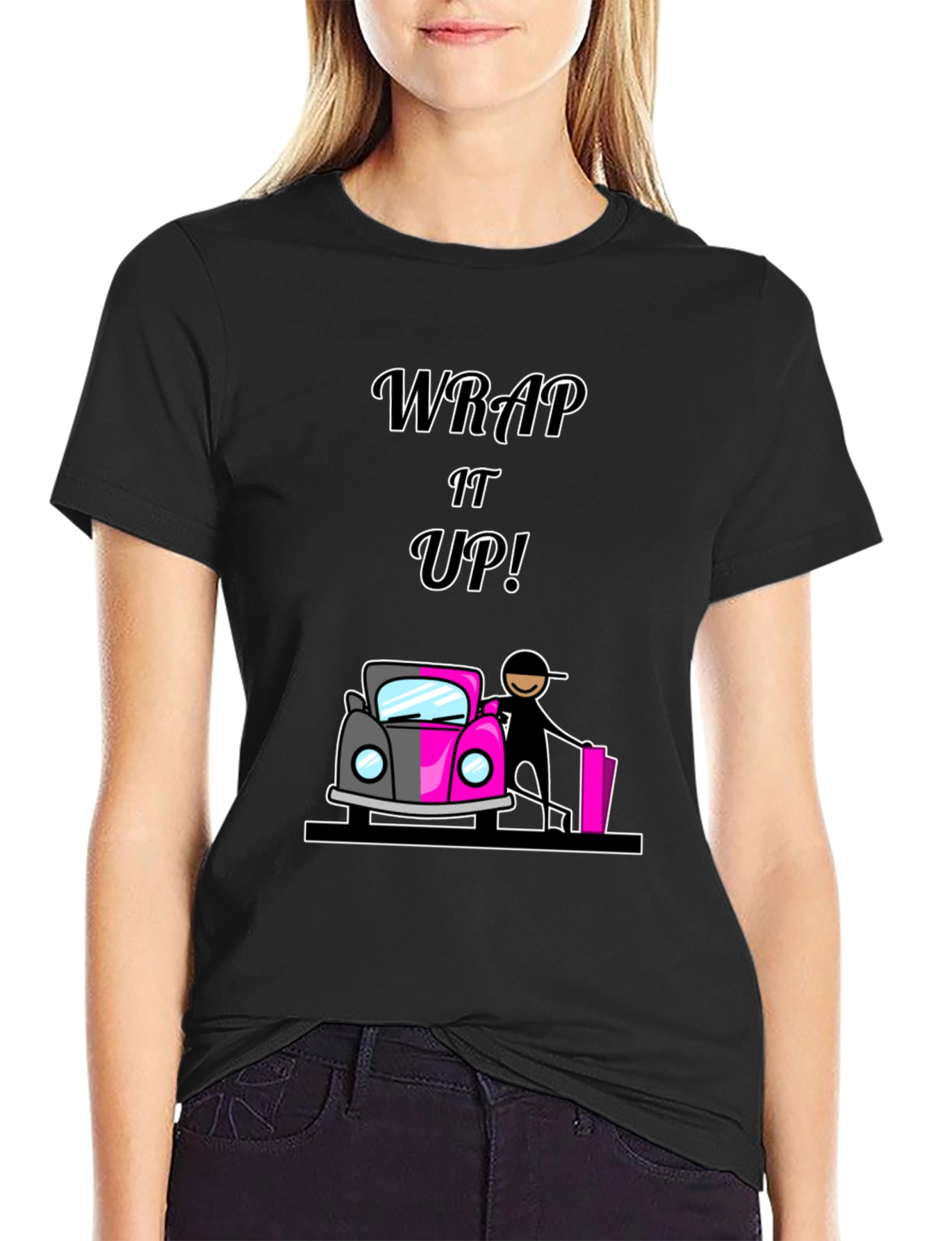 Wrap It Up! Car Wrapping T-Shirt