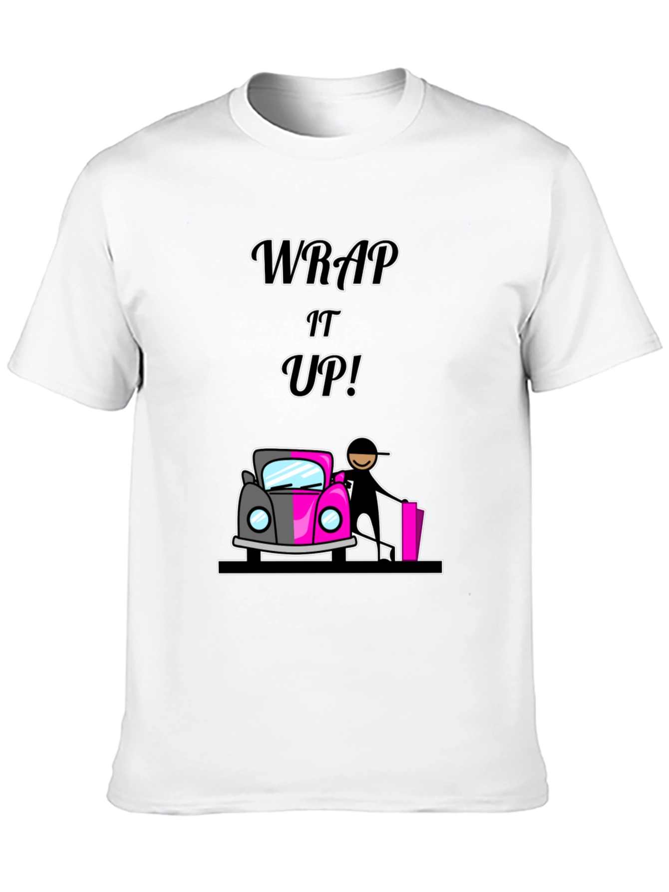 Wrap It Up! Car Wrapping T-Shirt