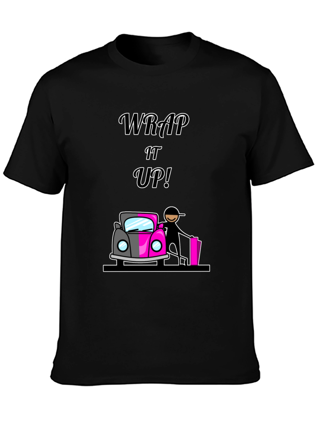 Wrap It Up! Car Wrapping T-Shirt