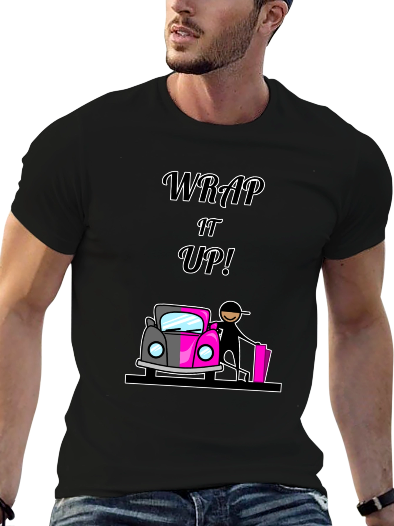 Wrap It Up! Car Wrapping T-Shirt