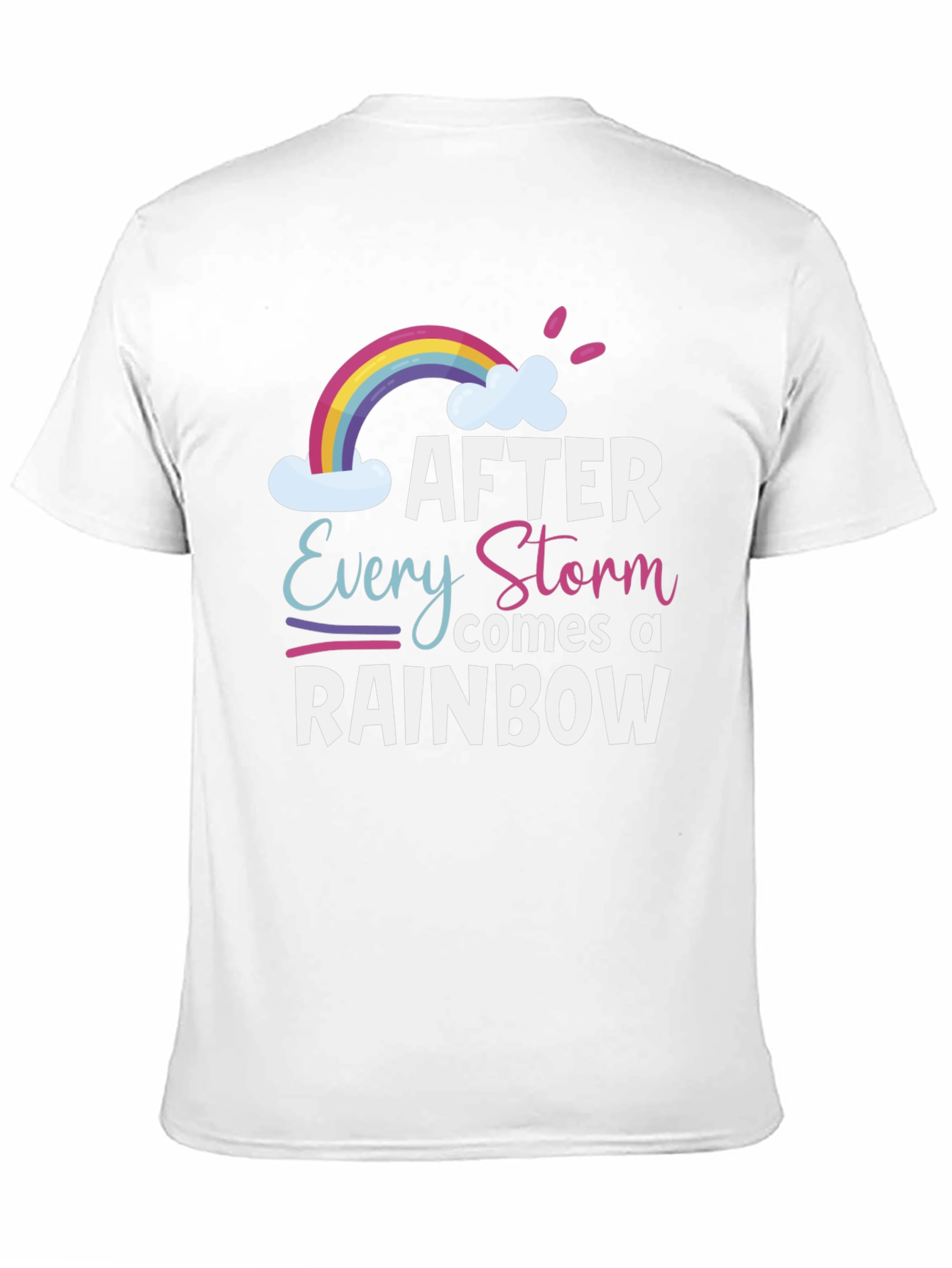 After Every Storm Rainbow Graphic Tee