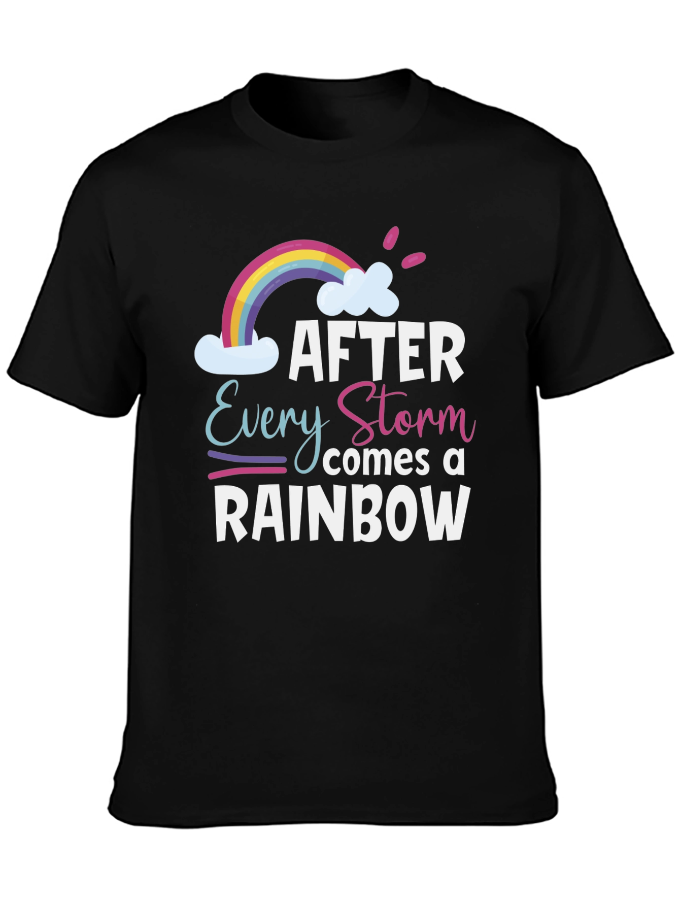 After Every Storm Rainbow Graphic Tee