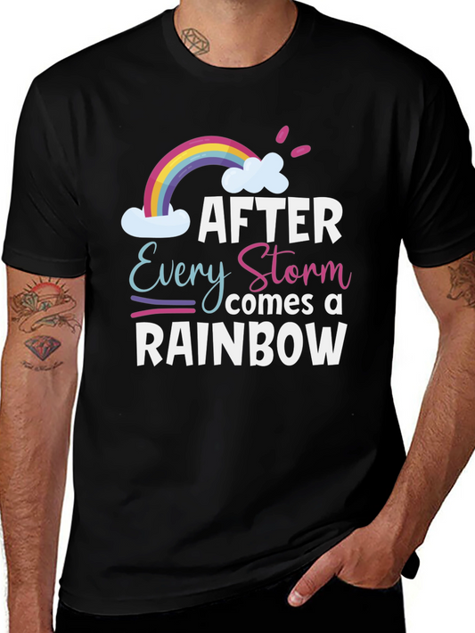 After Every Storm Rainbow Graphic Tee