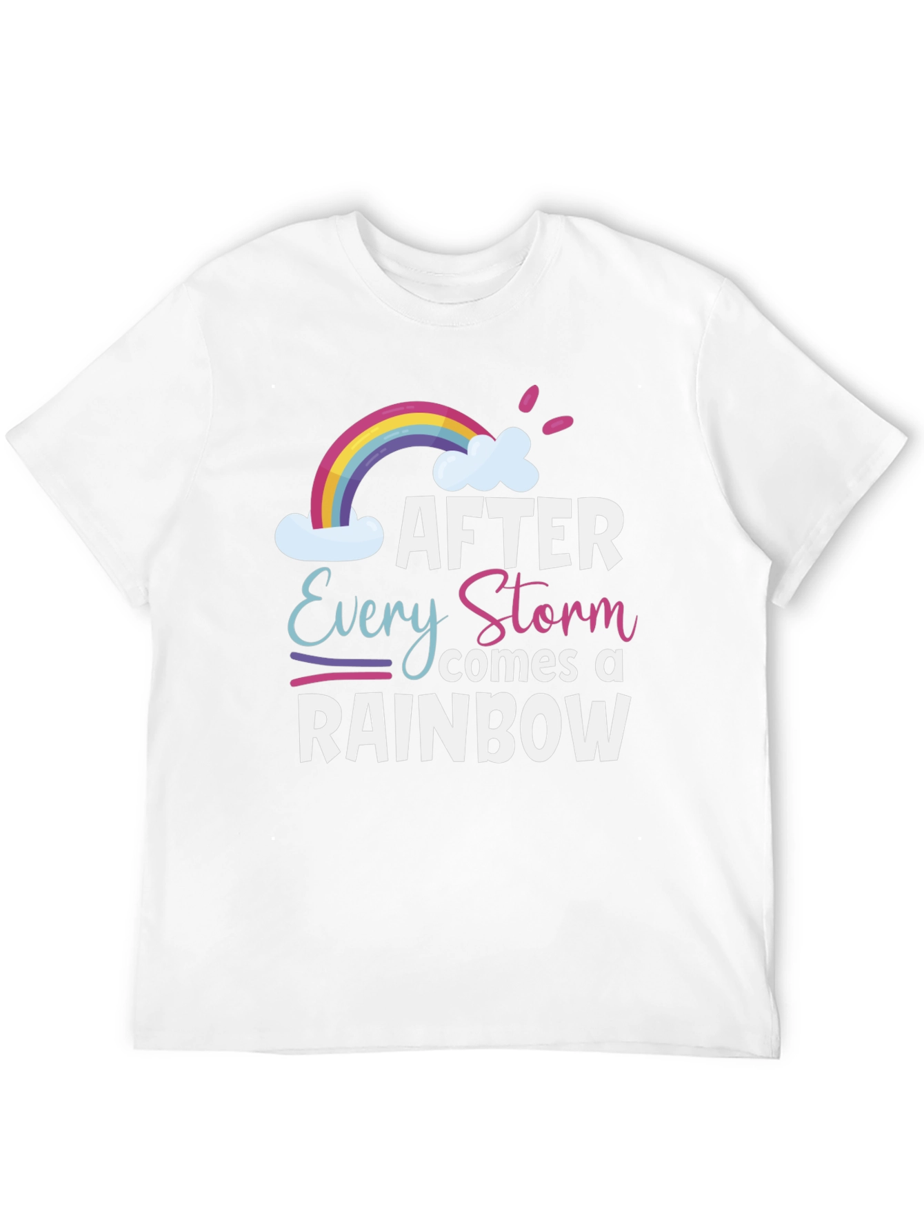 After Every Storm Rainbow Graphic Tee