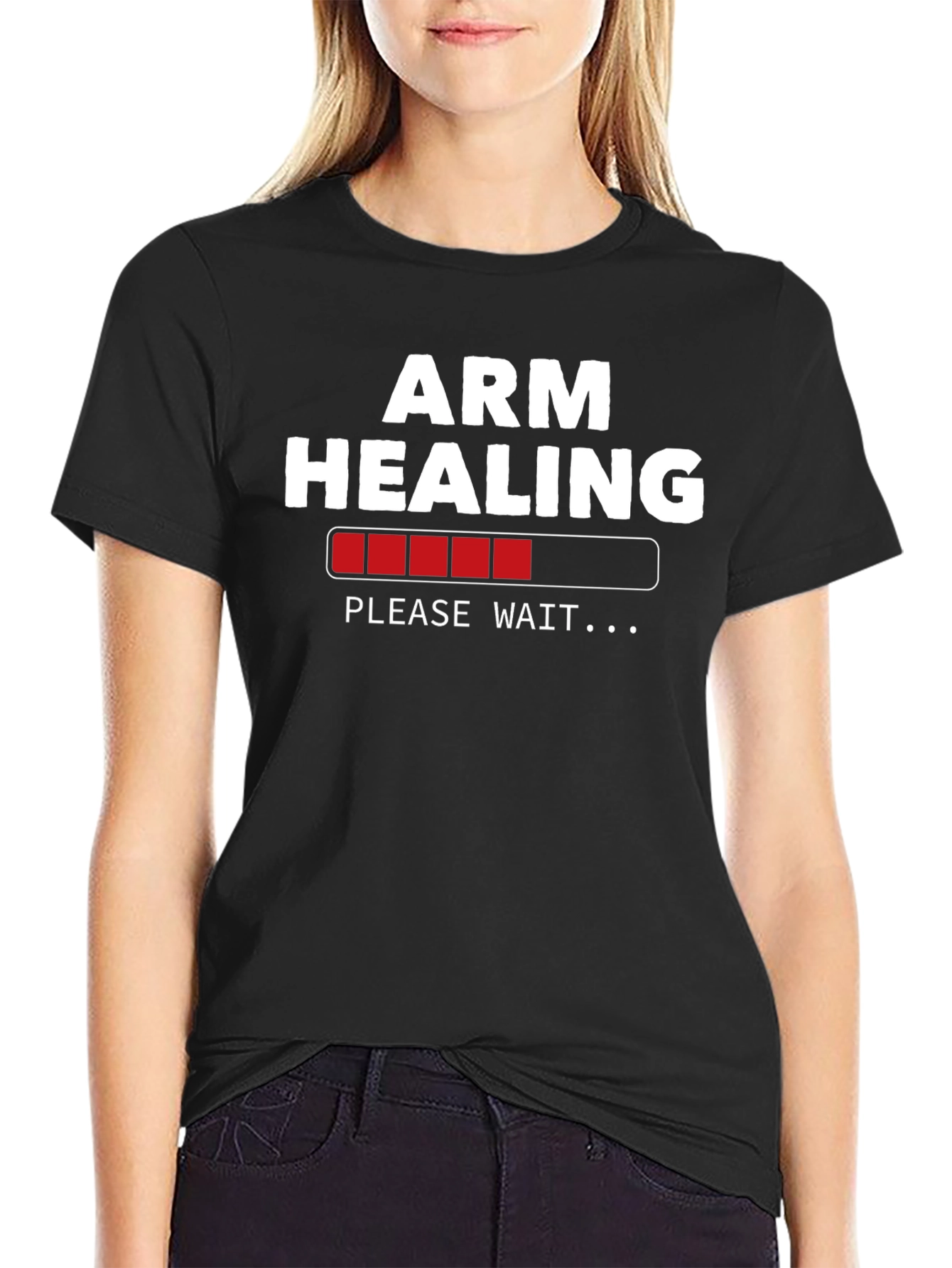 Arm Healing Loading Funny T-Shirt
