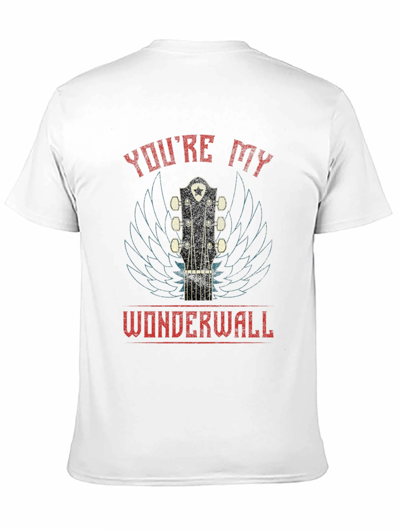 Wonderwall Guitar T-Shirt