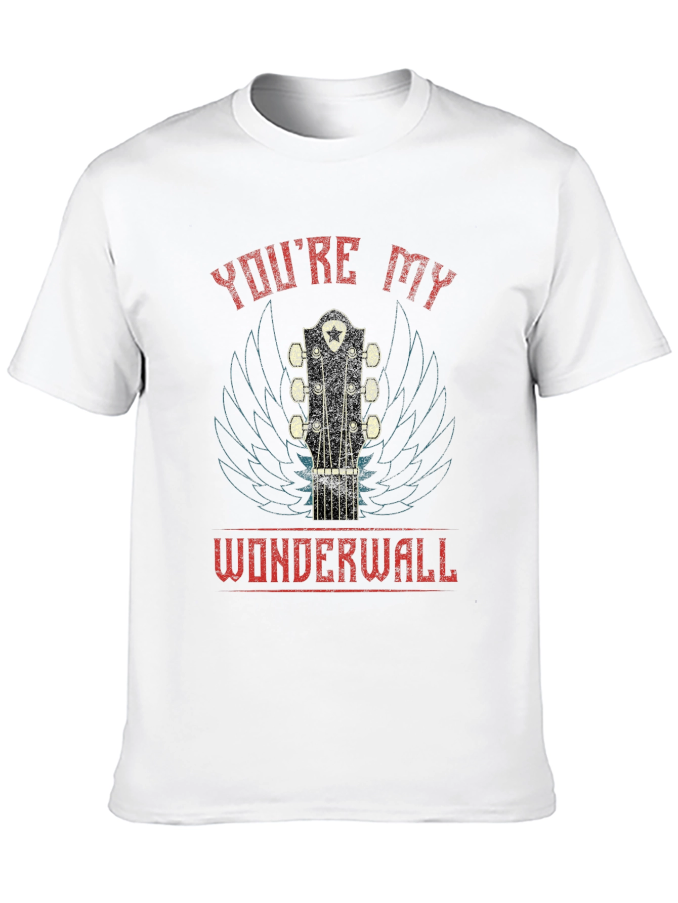 Wonderwall Guitar T-Shirt