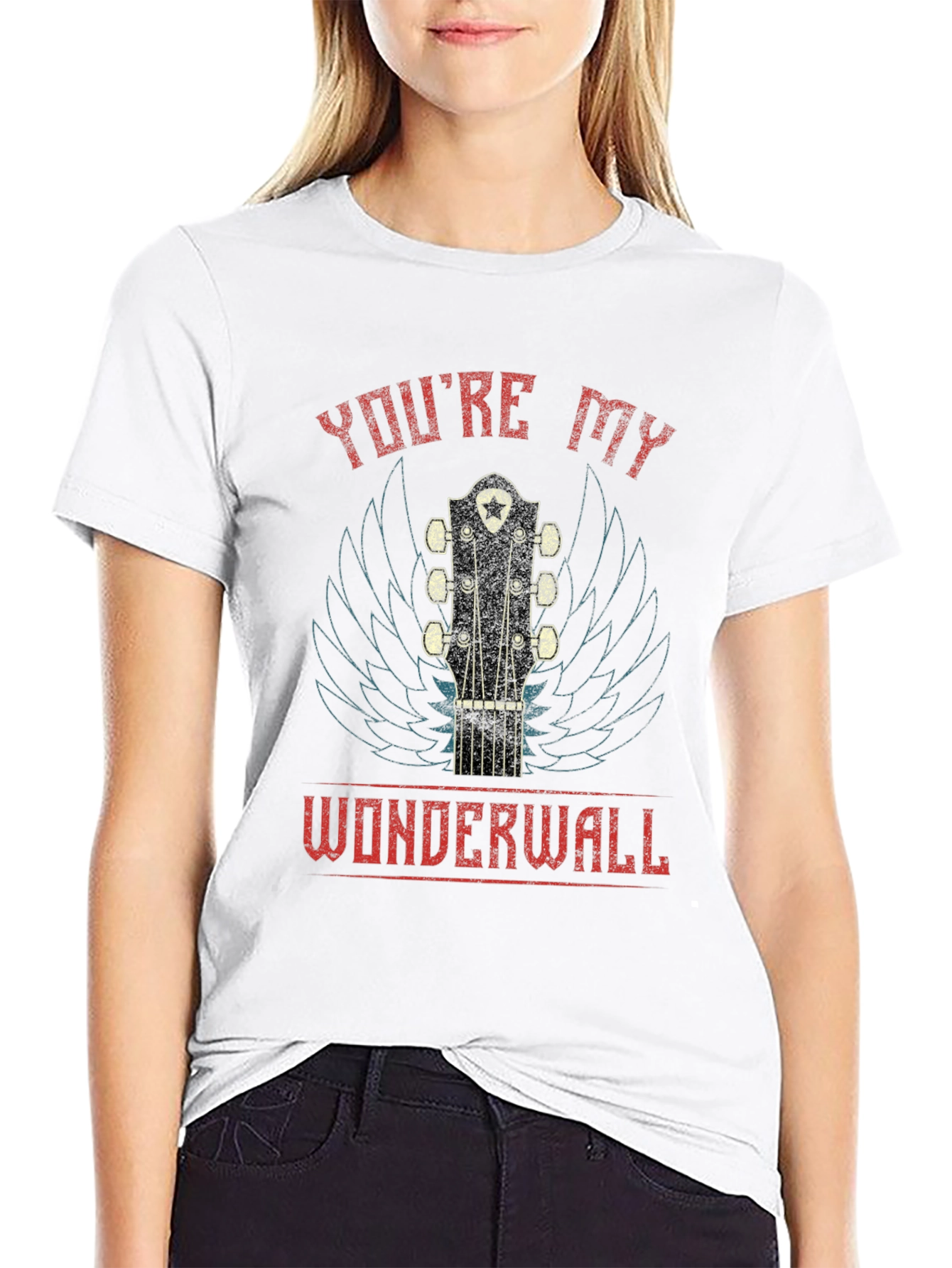 Wonderwall Guitar T-Shirt