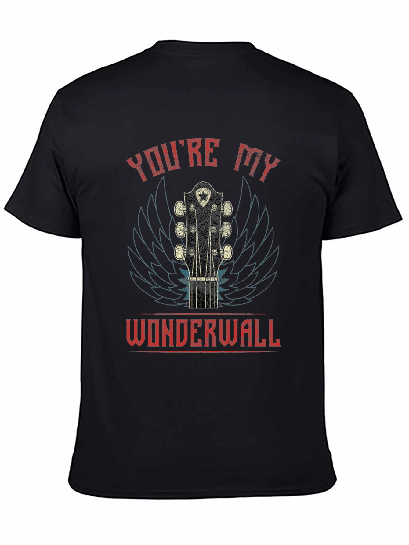 Wonderwall Guitar T-Shirt