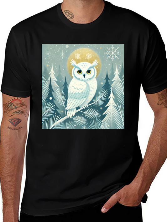Winter Owl Graphic Tee