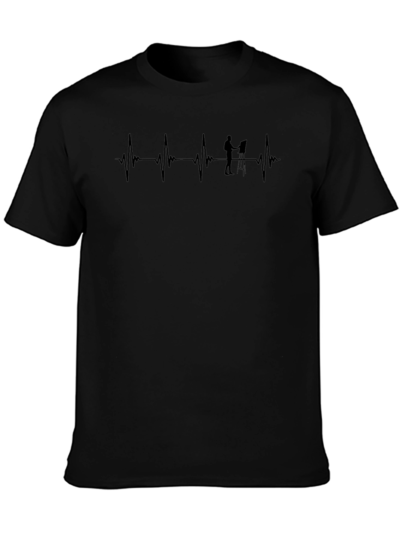 Artist Heartbeat T-Shirt - Painters Pulse Tee