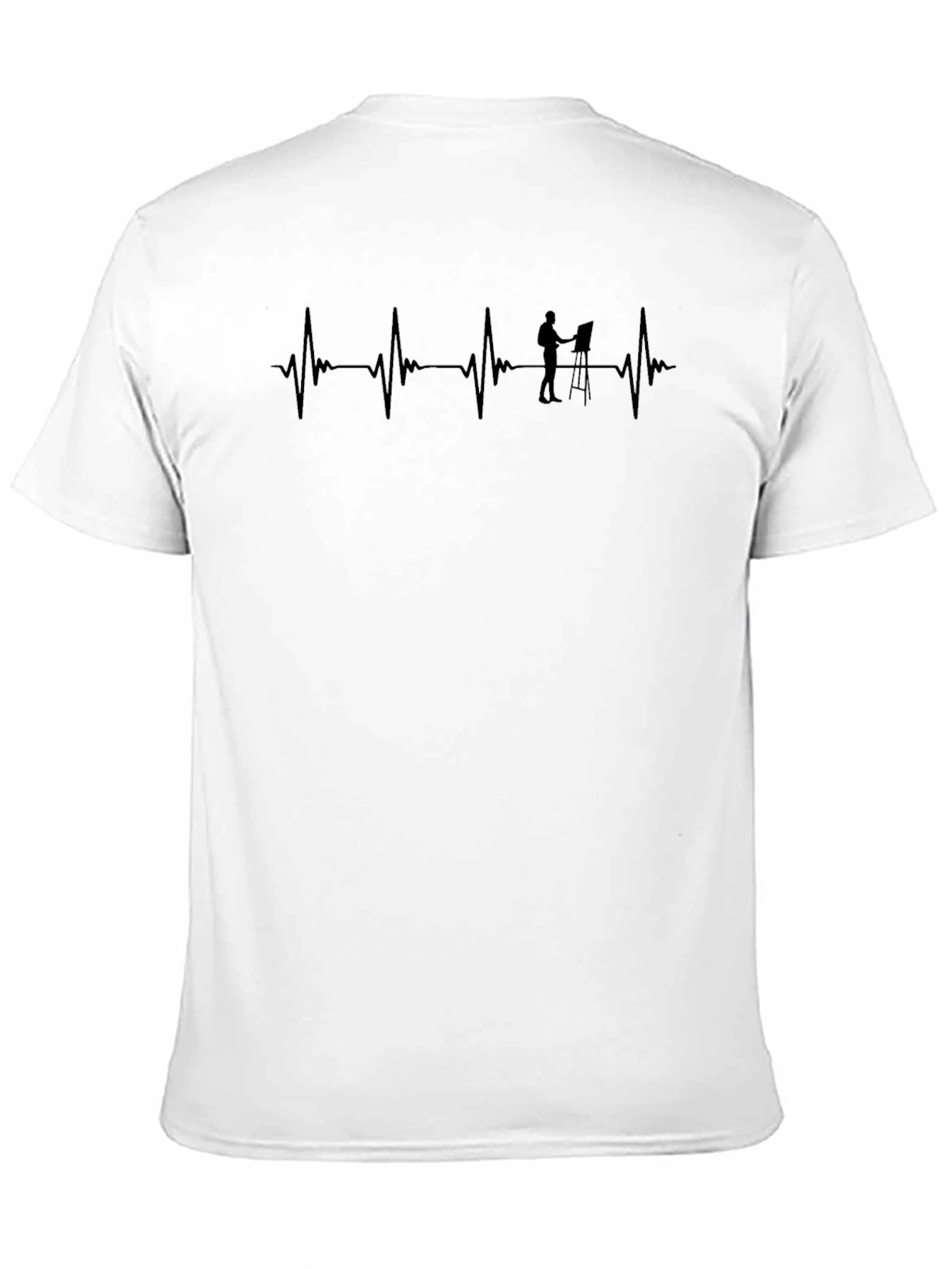 Artist Heartbeat T-Shirt - Painters Pulse Tee
