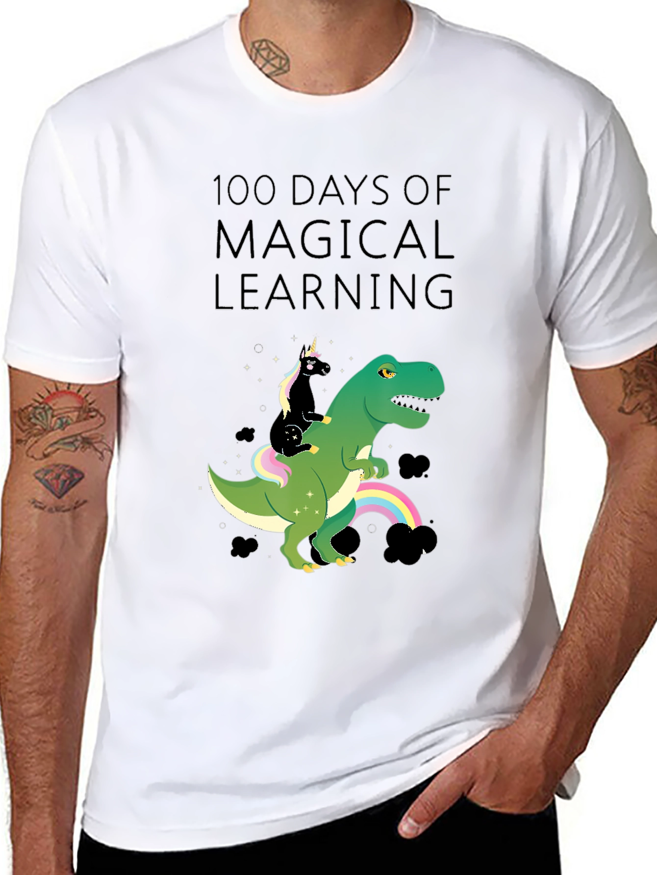 100 Days of Magical Learning T-Shirt