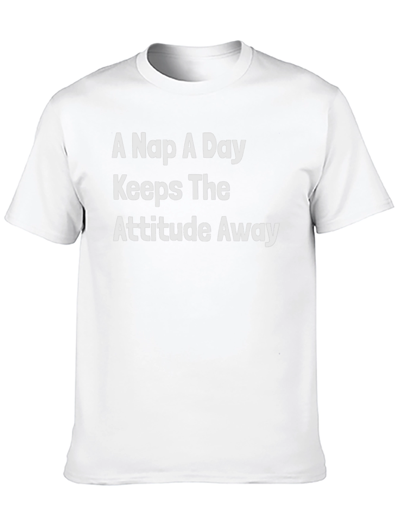 A Nap A Day T-Shirt: Attitude-Free Style!