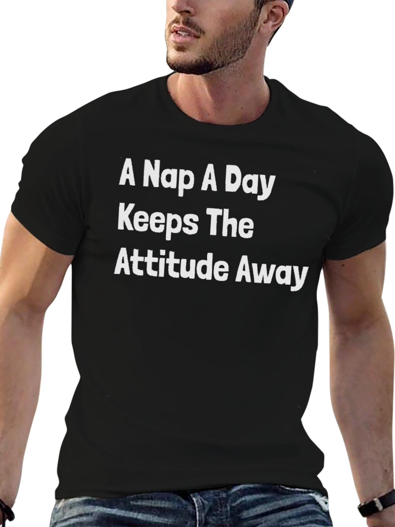 A Nap A Day T-Shirt: Attitude-Free Style!