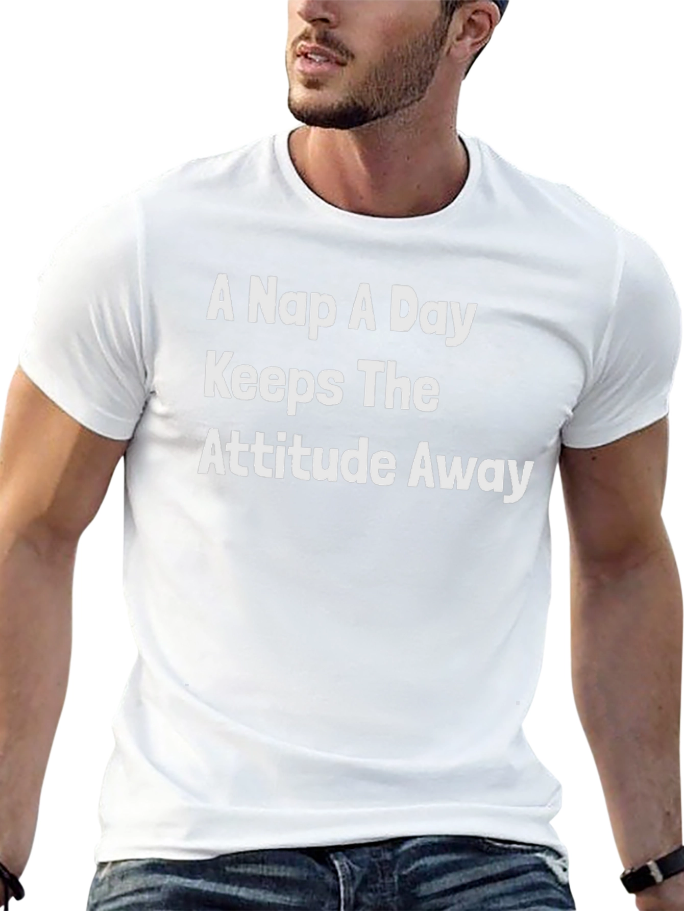A Nap A Day T-Shirt: Attitude-Free Style!