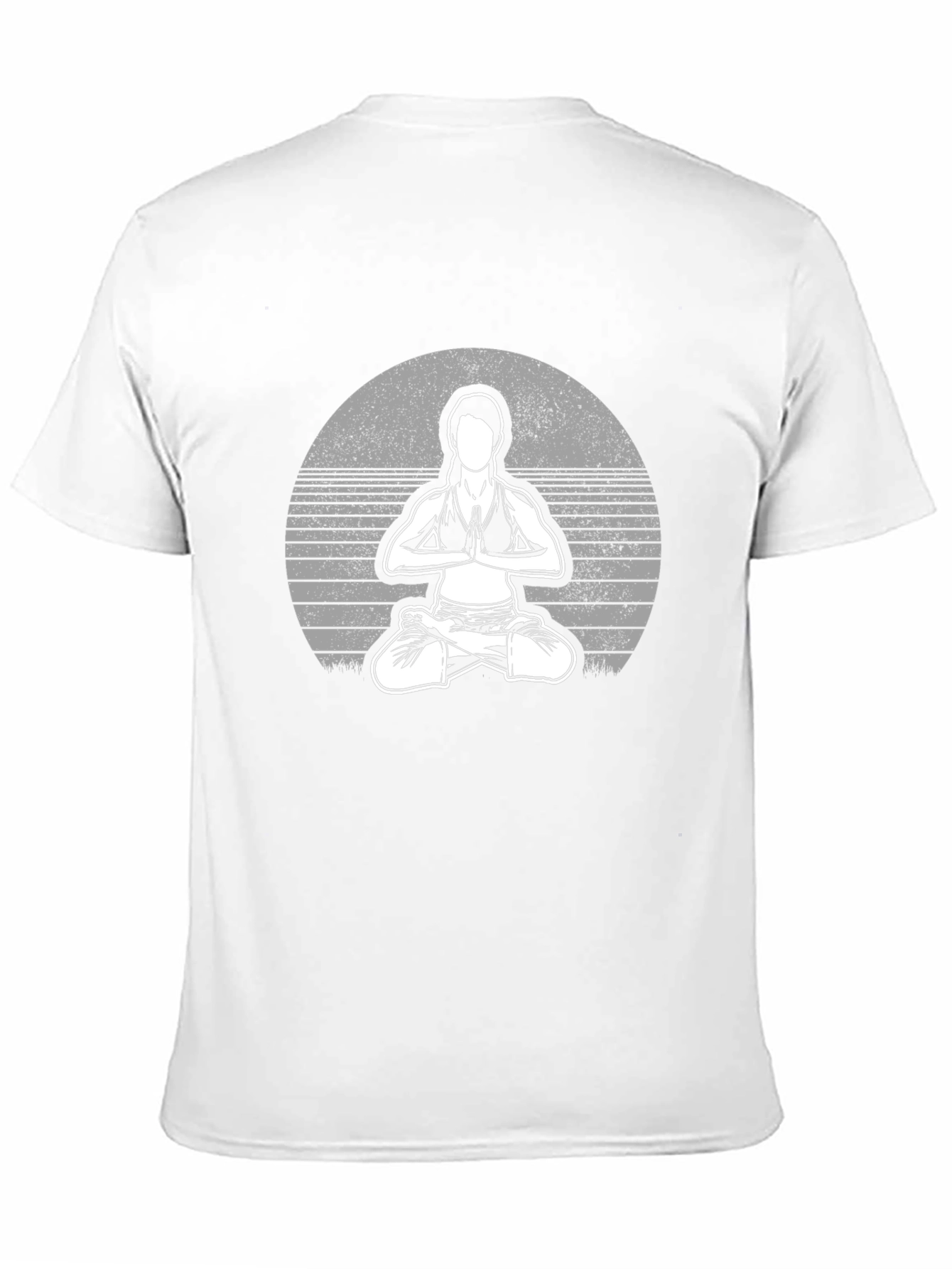 Yoga Pose Graphic Tee - Unisex Black T-Shirt