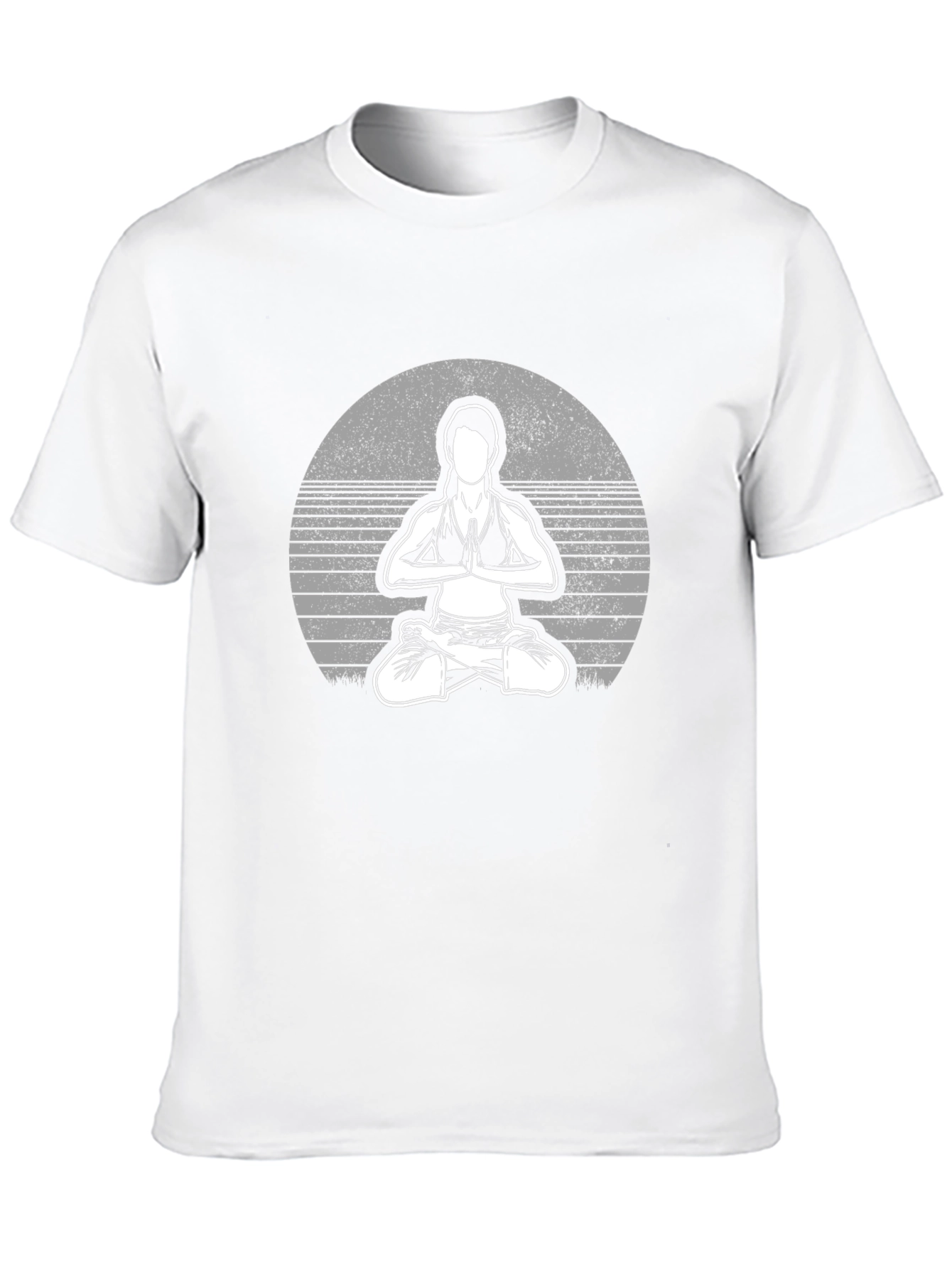 Yoga Pose Graphic Tee - Unisex Black T-Shirt