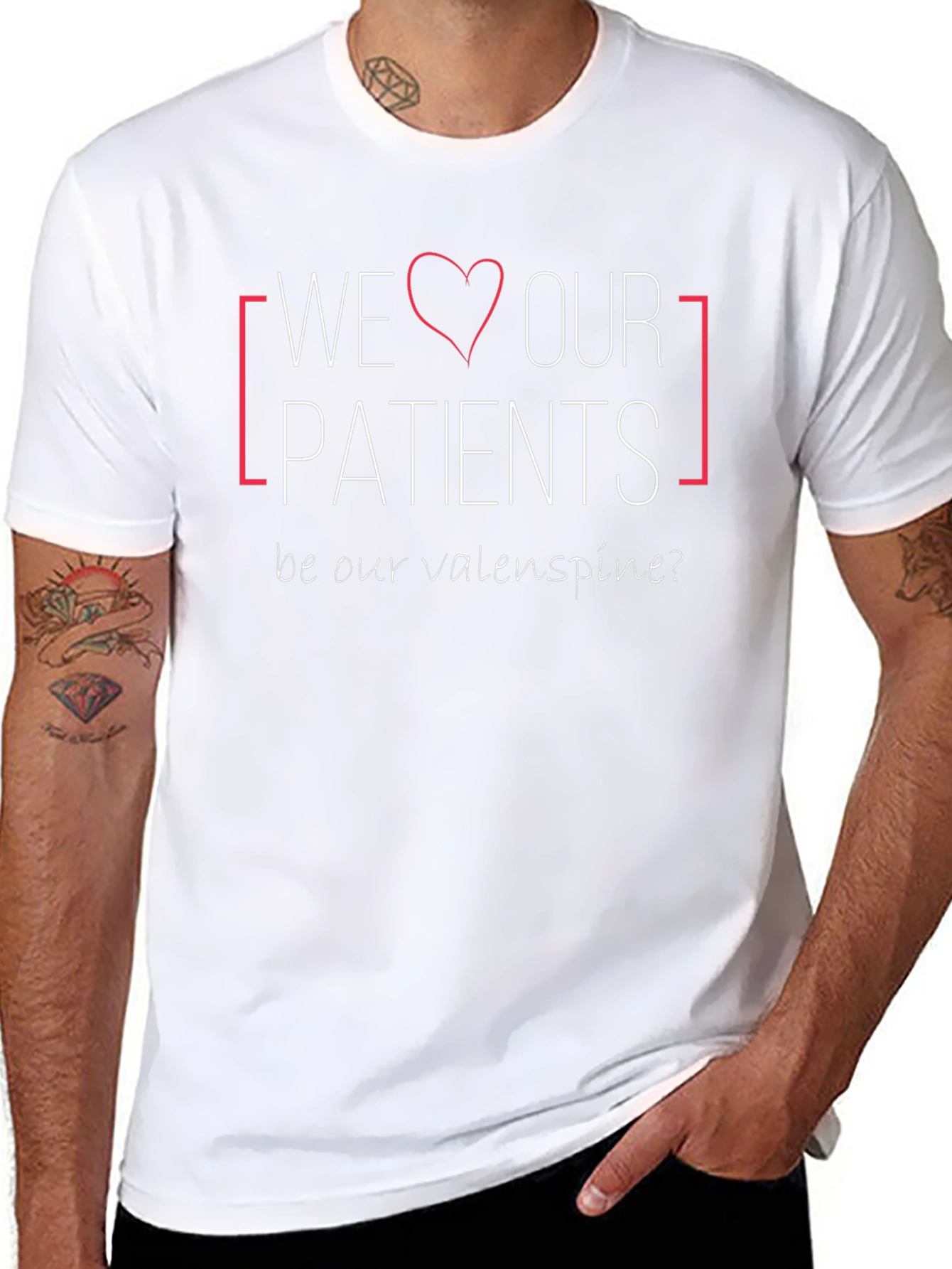 We Love Our Patients T-Shirt Valentines Day Gift