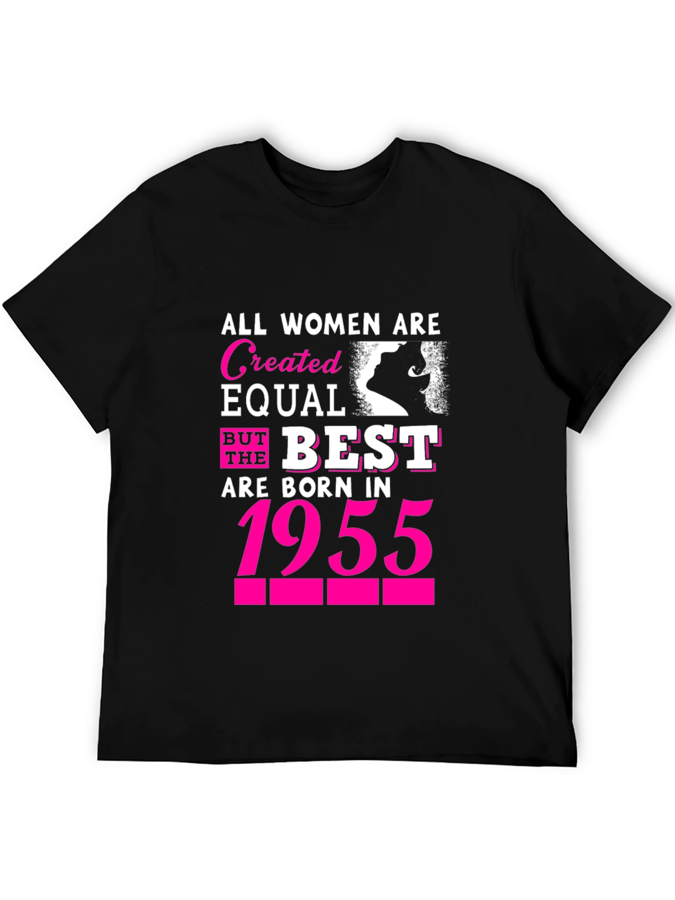 Women Born in 1955 T-Shirt - Birthday Gift